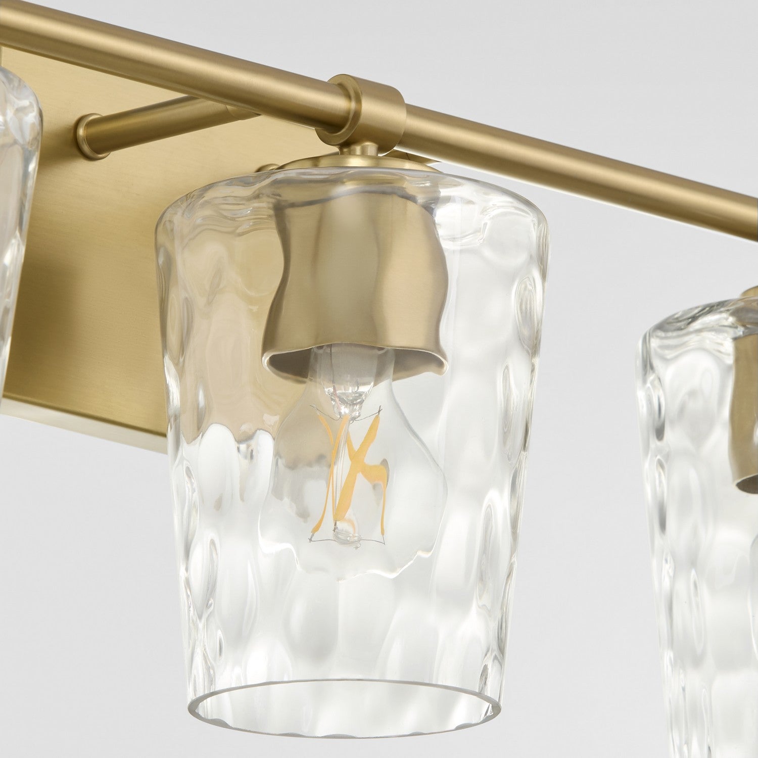 Quorum - 5204-3-80 - Three Light Vanity - Goodwin - Aged Brass