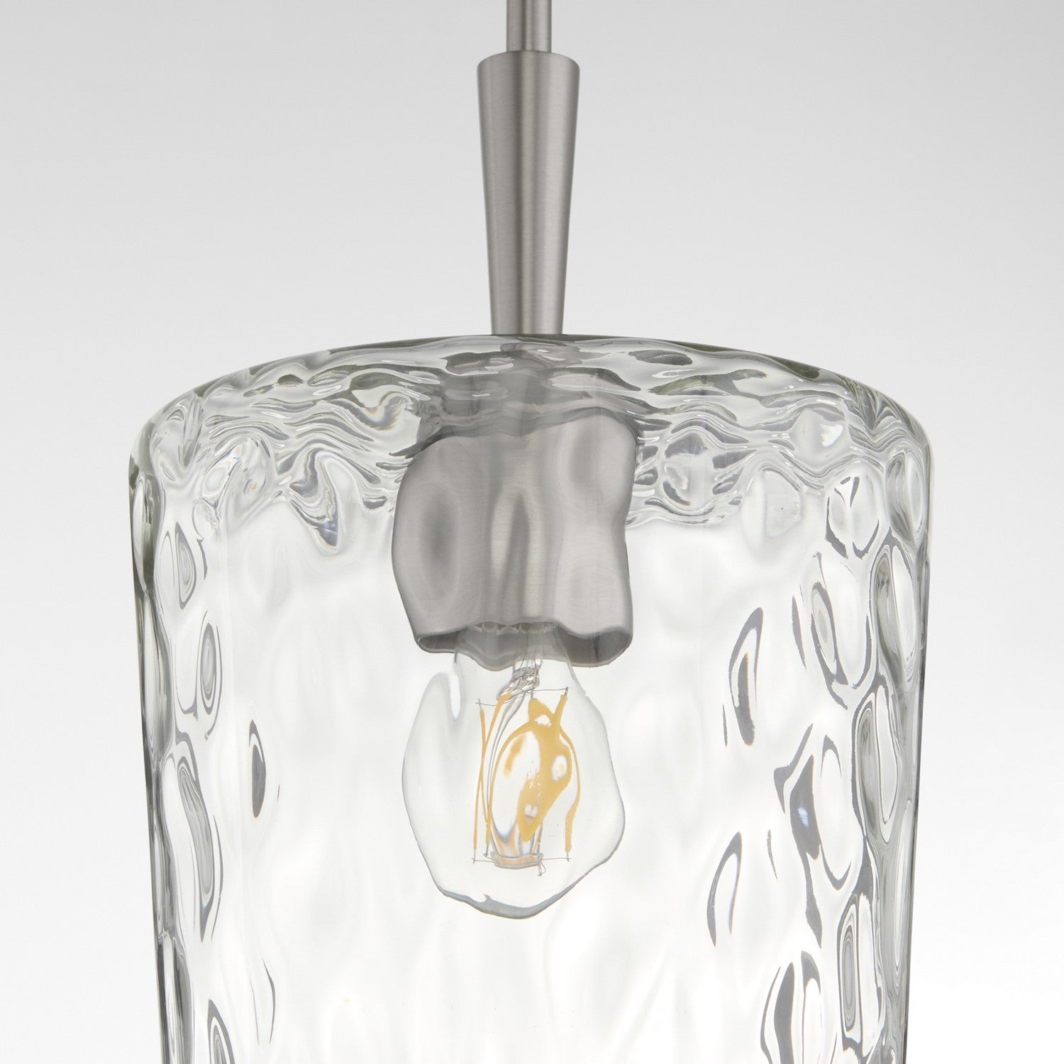 Quorum - 3204-65 - One Light Pendant - Goodwin - Satin Nickel