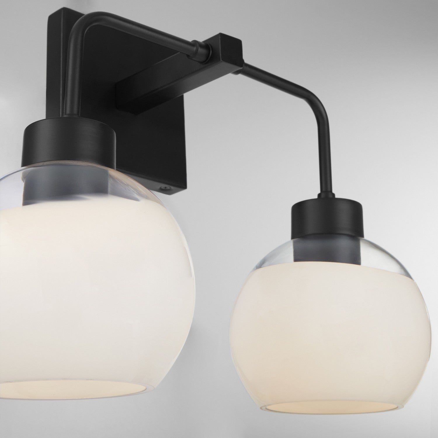 Quorum - 532-2-159 - Two Light Vanity - Lacy - Matte Black