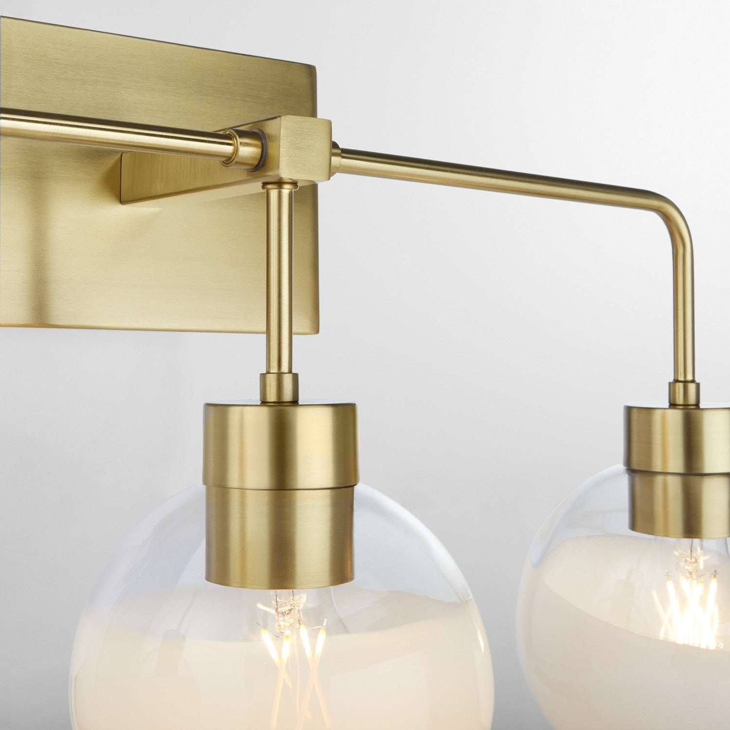 Quorum - 532-3-180 - Three Light Vanity - Lacy - Aged Brass