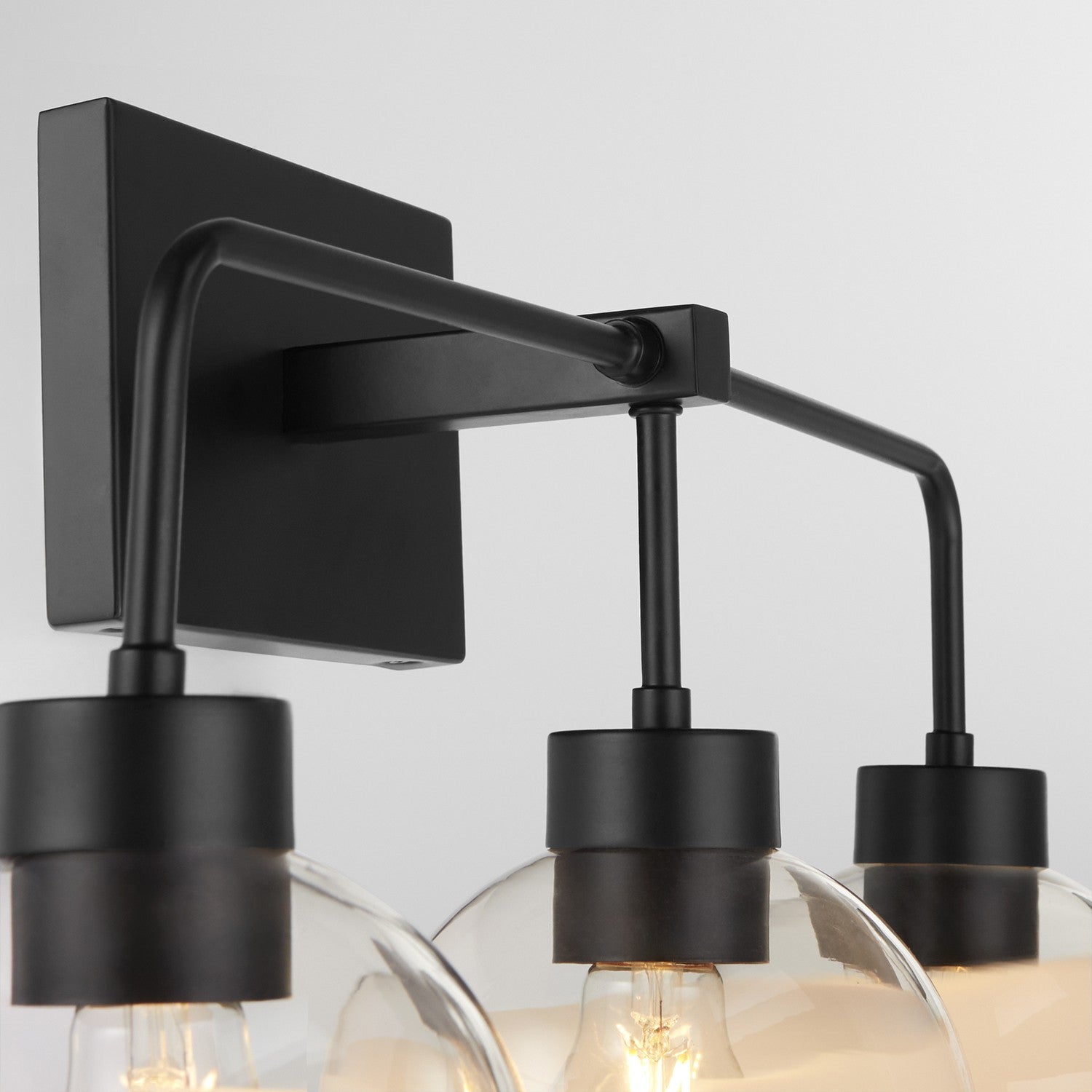 Quorum - 532-3-159 - Three Light Vanity - Lacy - Matte Black