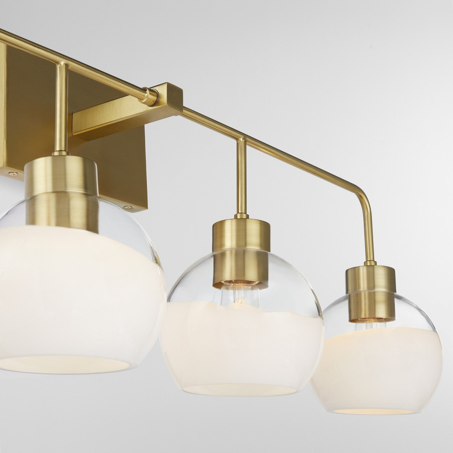 Quorum - 532-4-180 - Four Light Vanity - Lacy - Aged Brass