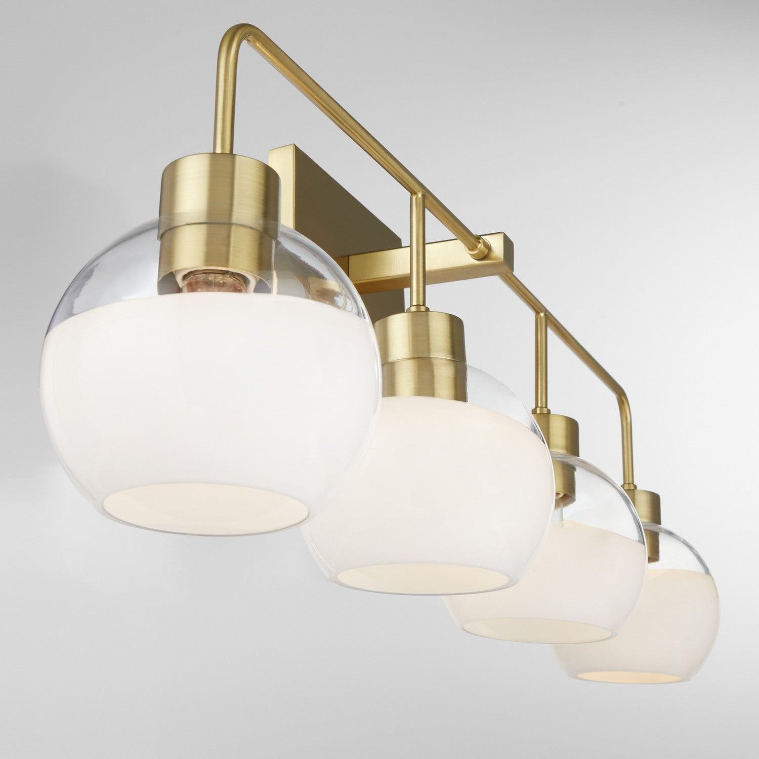 Quorum - 532-4-180 - Four Light Vanity - Lacy - Aged Brass