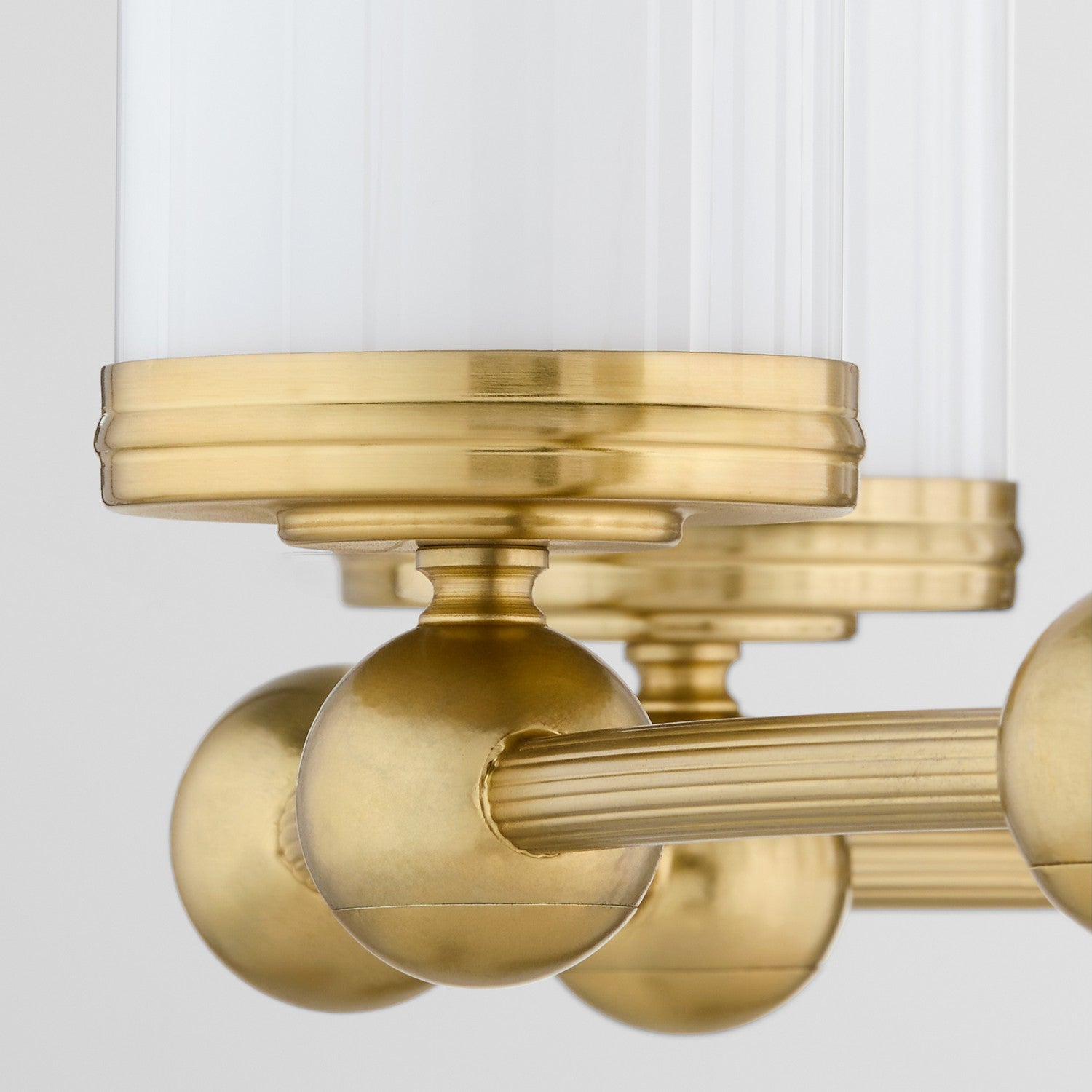 Quorum - 667-8-80 - Eight Light Chandelier - Lee Boulevard - Aged Brass