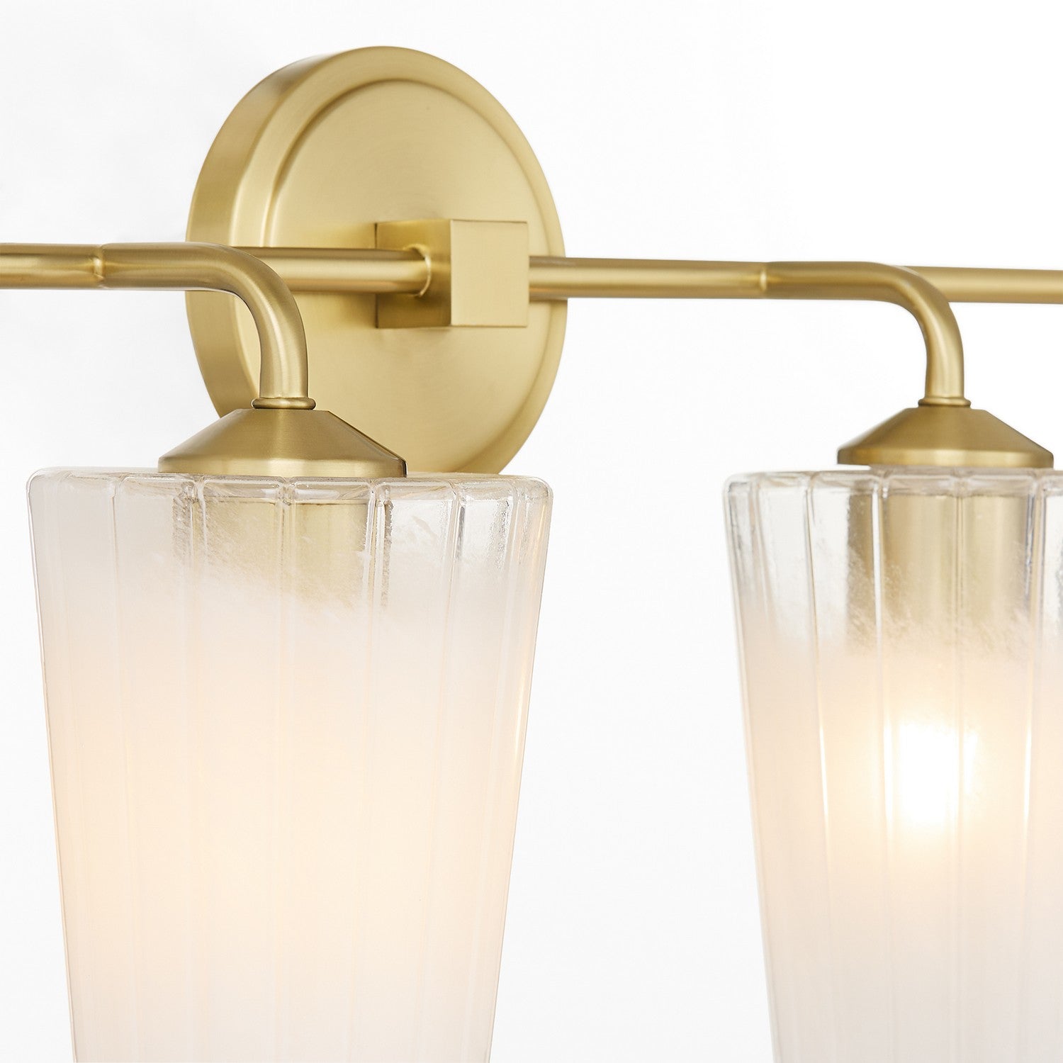 Quorum - 5238-4-80 - Four Light Vanity - Providence - Aged Brass