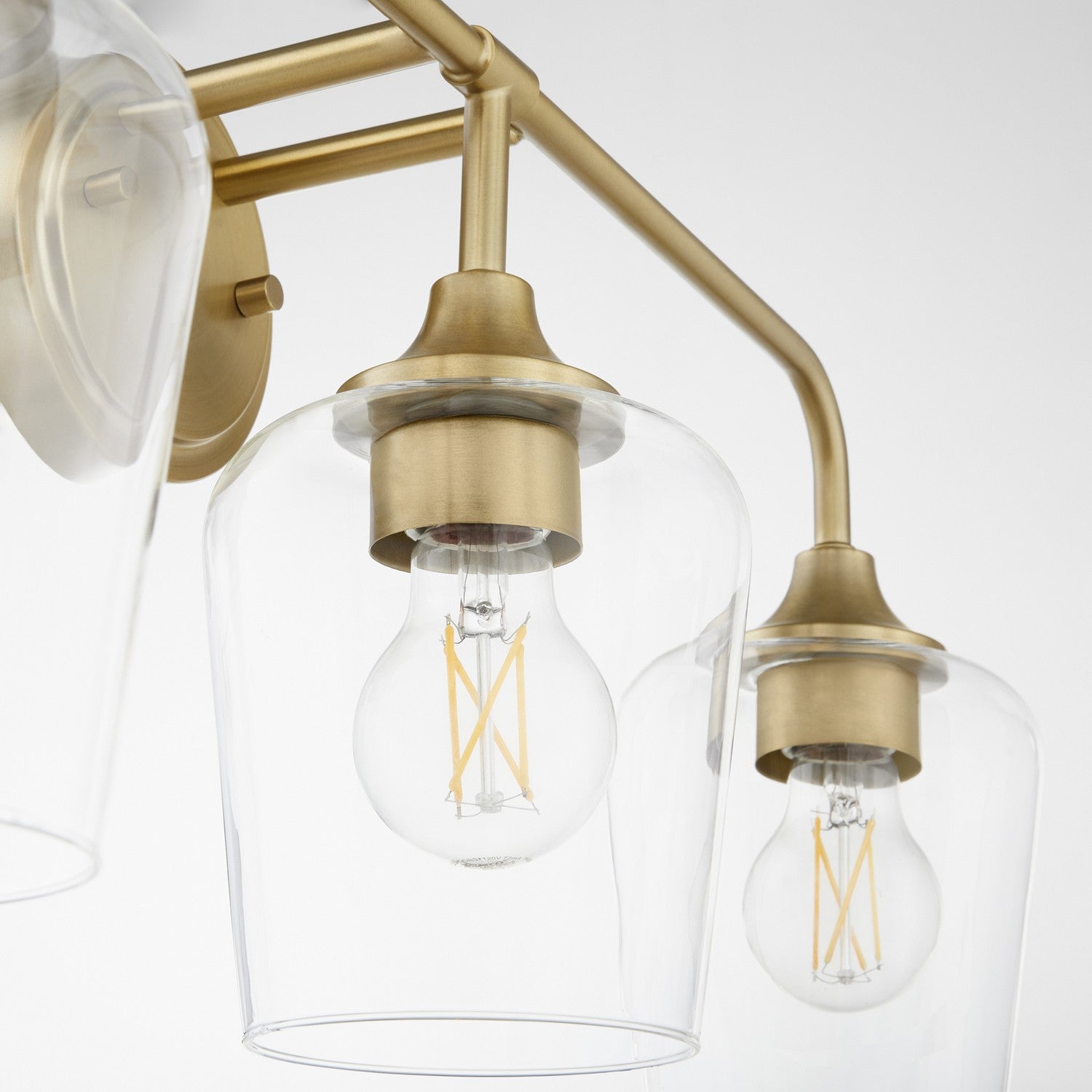 Quorum - 5313-3-80 - Three Light Vanity - Raymond - Aged Brass