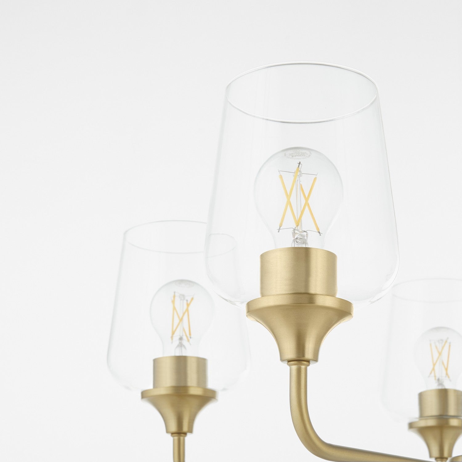 Quorum - 6313-5-80 - Five Light Chandelier - Raymond - Aged Brass