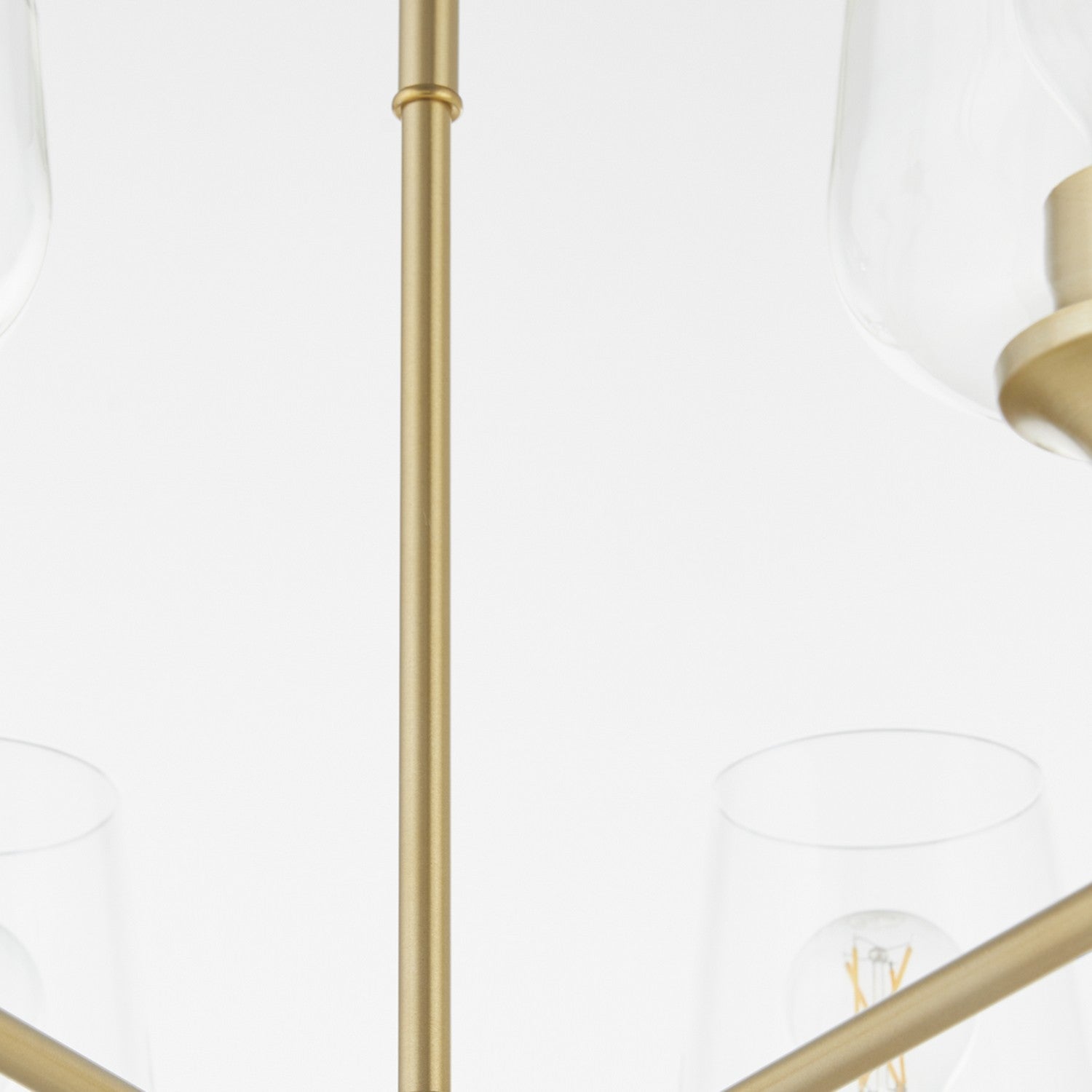 Quorum - 6313-8-80 - Eight Light Chandelier - Raymond - Aged Brass