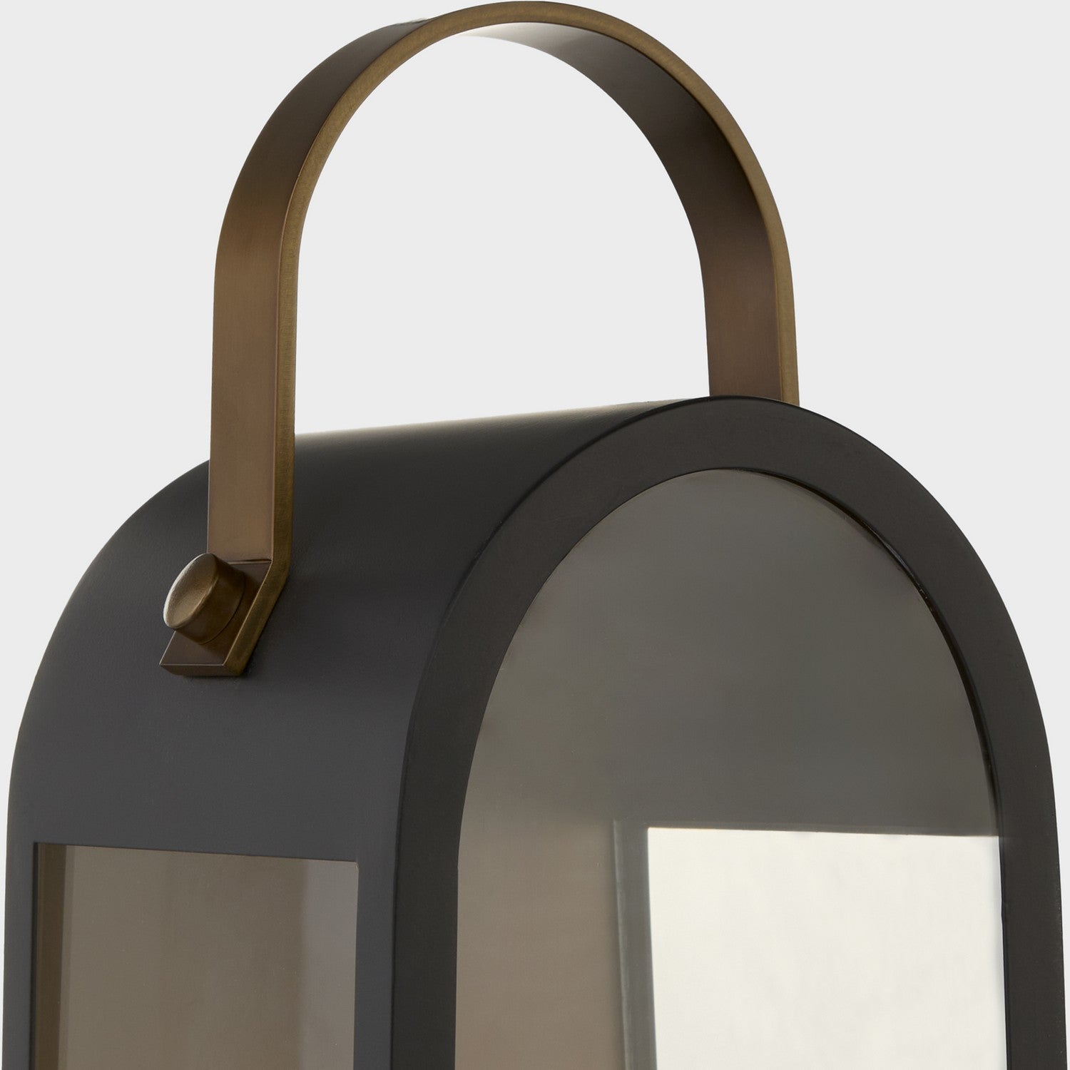 Quorum - 72-20-5982 - Two Light Wall Mount - Rossi - Matte Black w/ Aged Copper