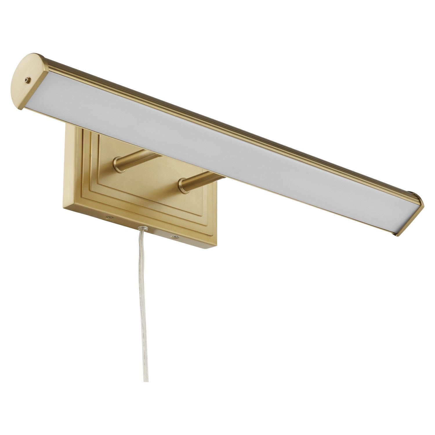Quorum - 942-80 - Two Light Picture Light - Sunset - Aged Brass