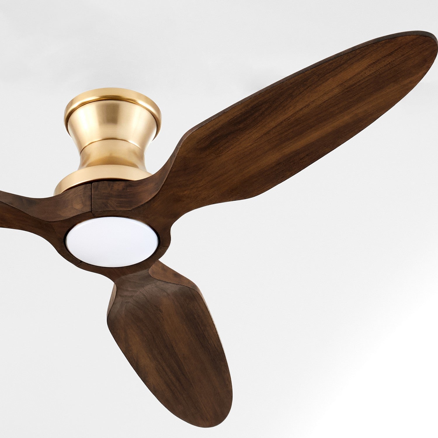 Quorum - 39563-80 - 56" Ceiling Fan - Veleta - Aged Brass
