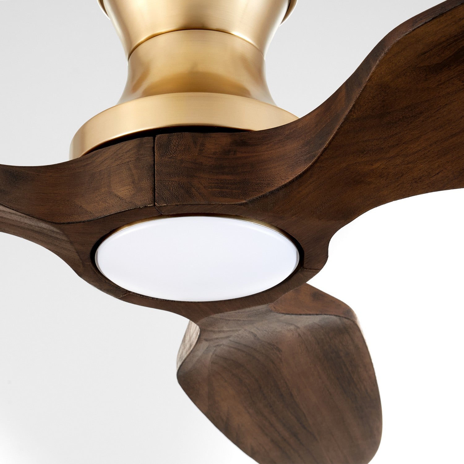 Quorum - 39563-80 - 56" Ceiling Fan - Veleta - Aged Brass