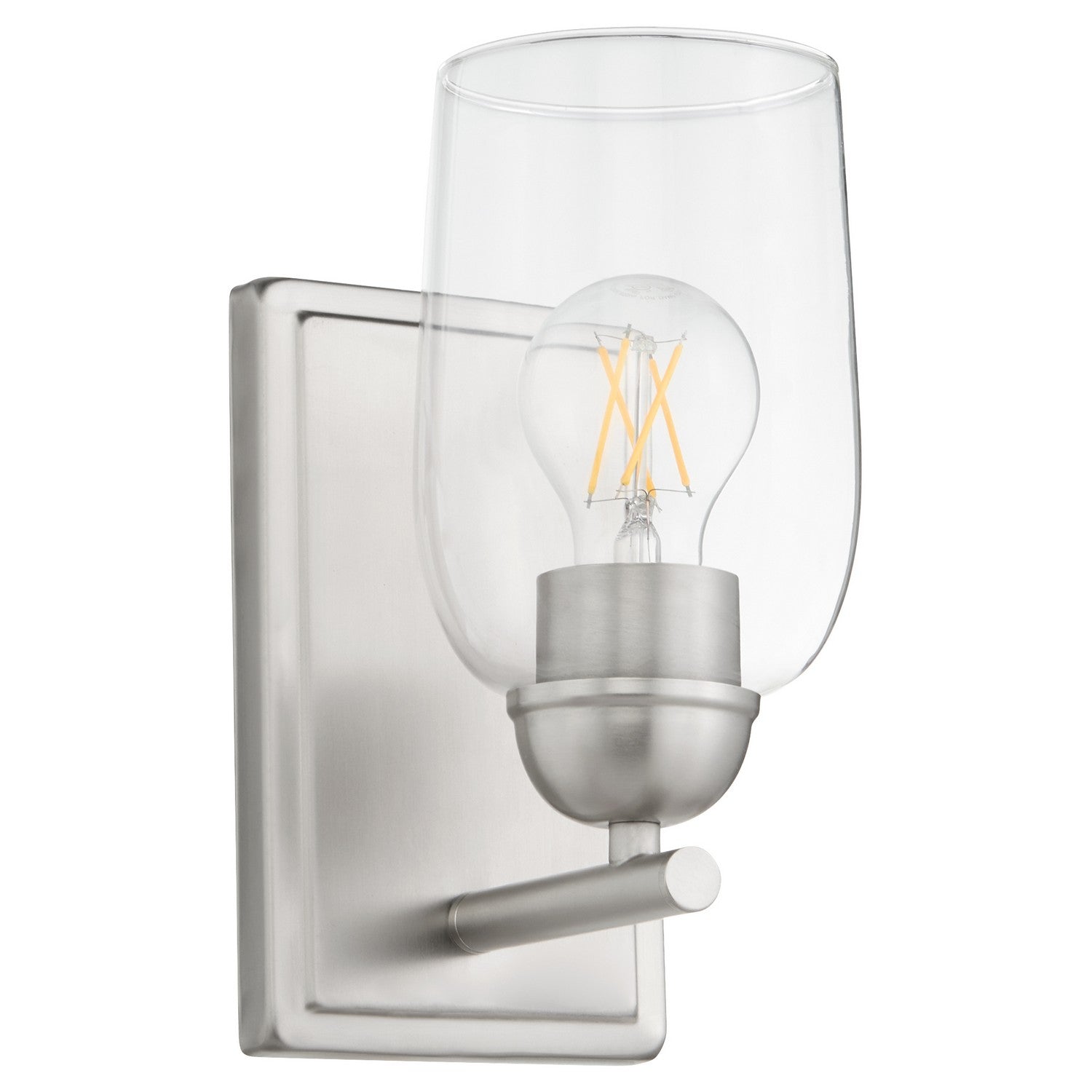 Quorum - 5112-1-65 - One Light Wall Mount - Wallinger - Satin Nickel