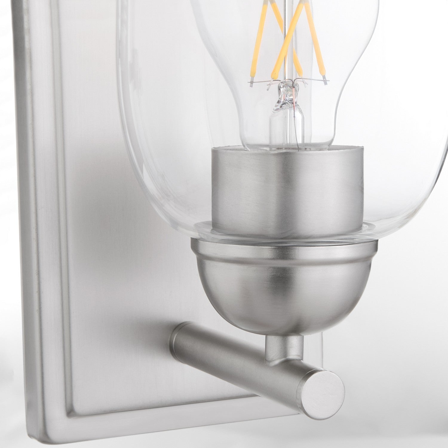 Quorum - 5112-1-65 - One Light Wall Mount - Wallinger - Satin Nickel