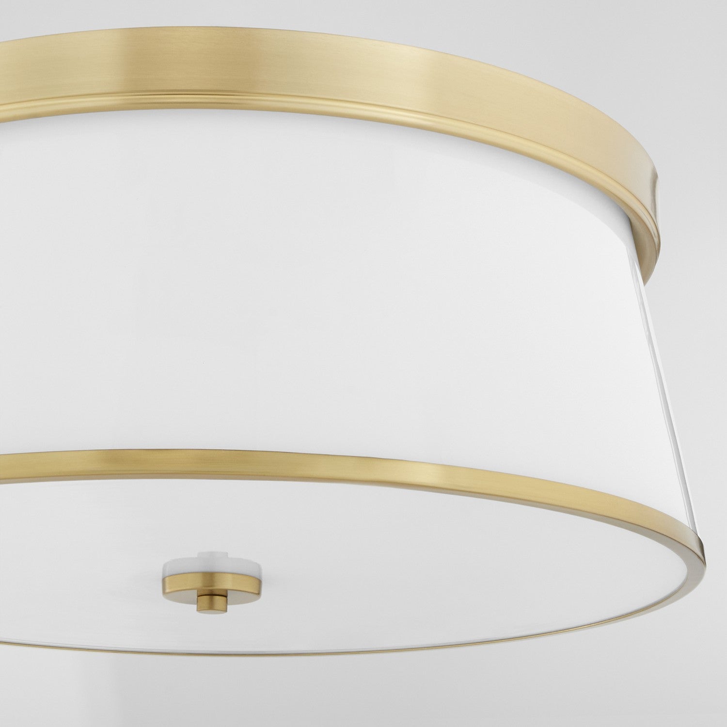 Quorum - 3203-20-80 - Four Light Ceiling Mount - Weir - Aged Brass