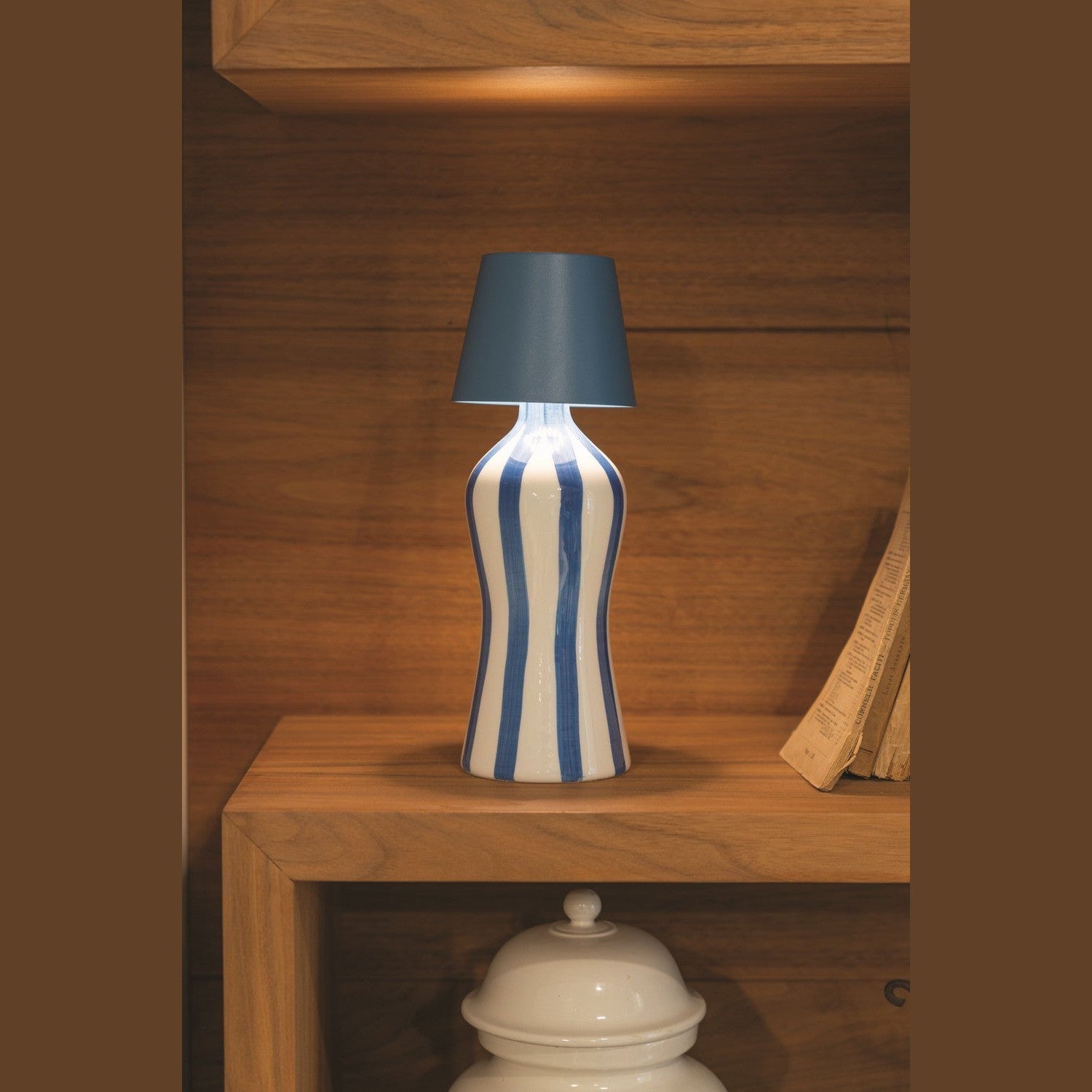 Zafferano - RIG1501 - Bottle - Lido - Light Blue Stripes