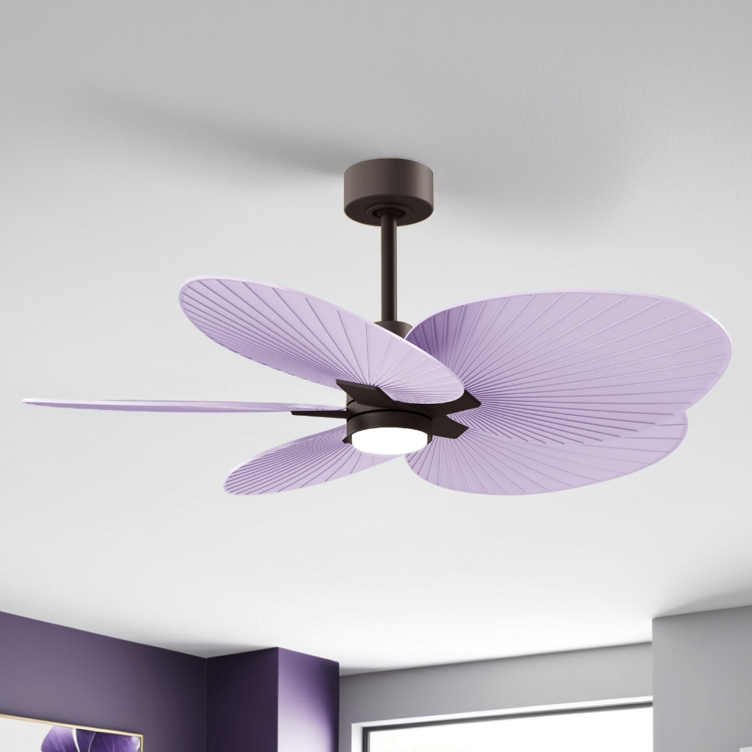 Matthews Fan Company - AKTPLK-TB-LI - 48" Ceiling Fan - Alessandra Tropical - LK - Textured Bronze