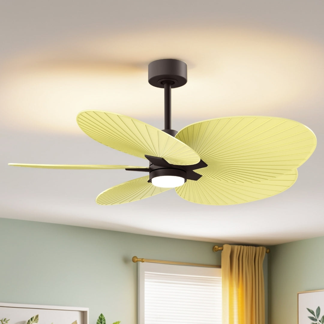 Matthews Fan Company - AKTPLK-TB-YE - 48" Ceiling Fan - Alessandra Tropical - LK - Textured Bronze