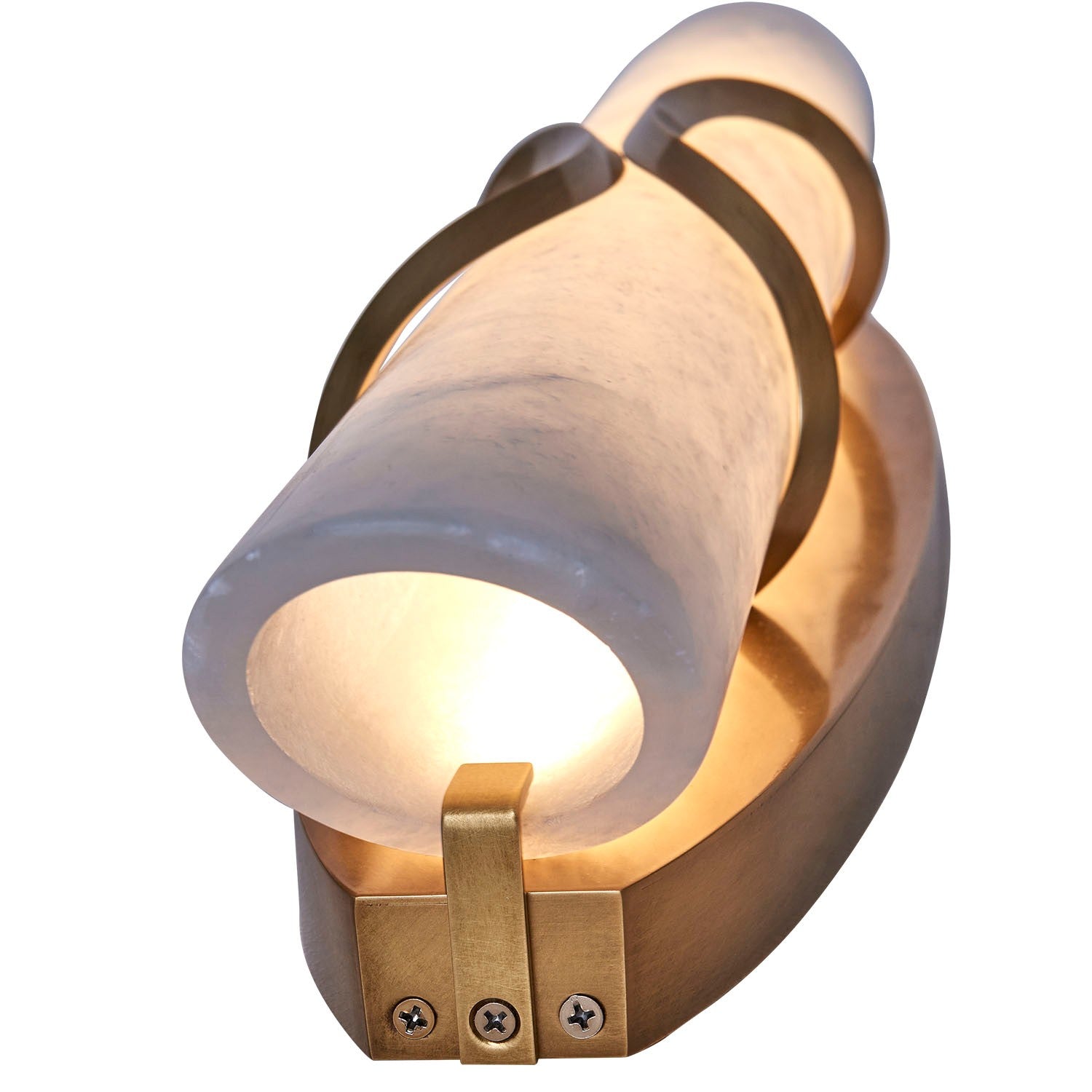 Kalco - 523531TRB - LED Wall Sconce - Gypsum - True Brass