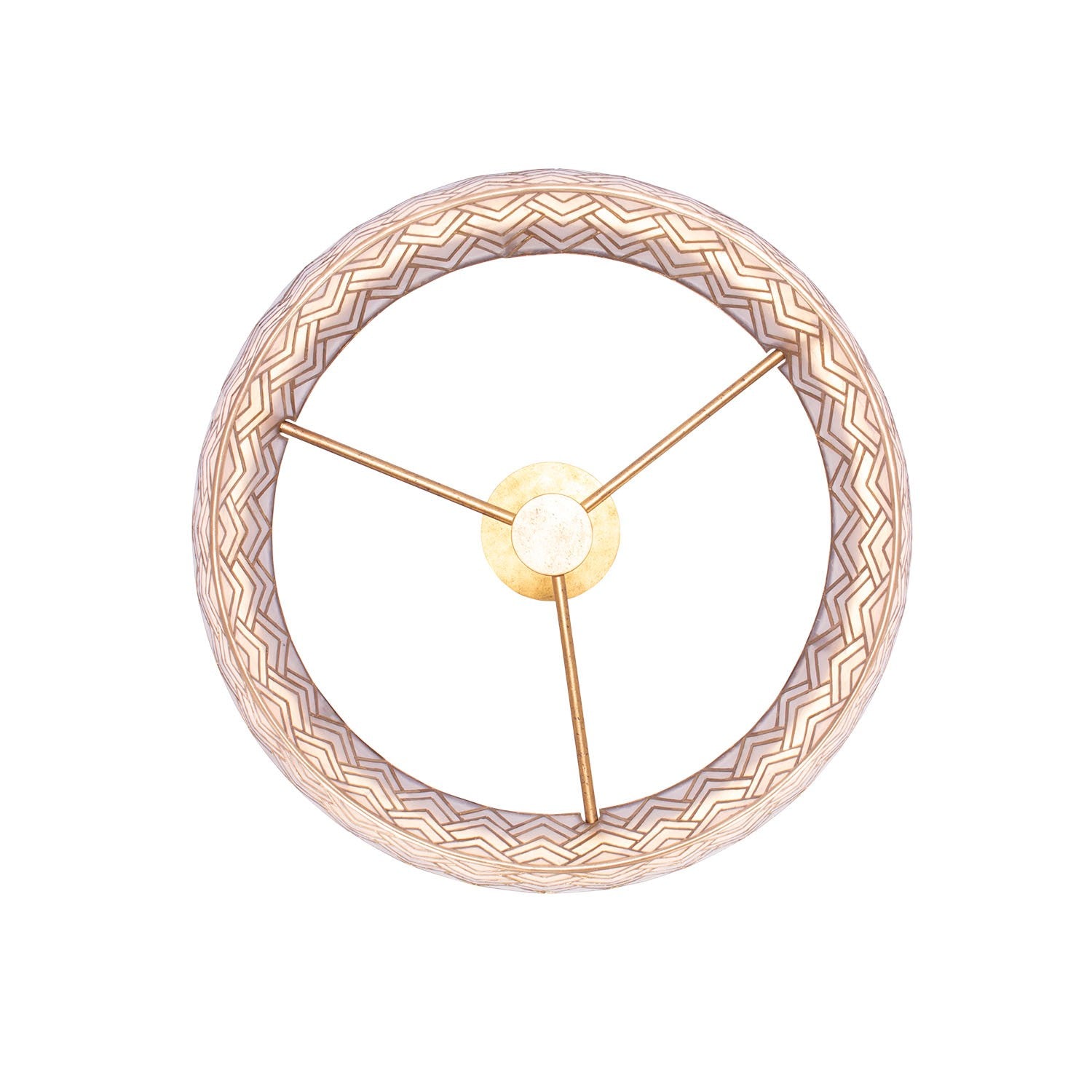 Kalco - 523155OL - LED Pendant - Geo - Oxidized Gold Leaf