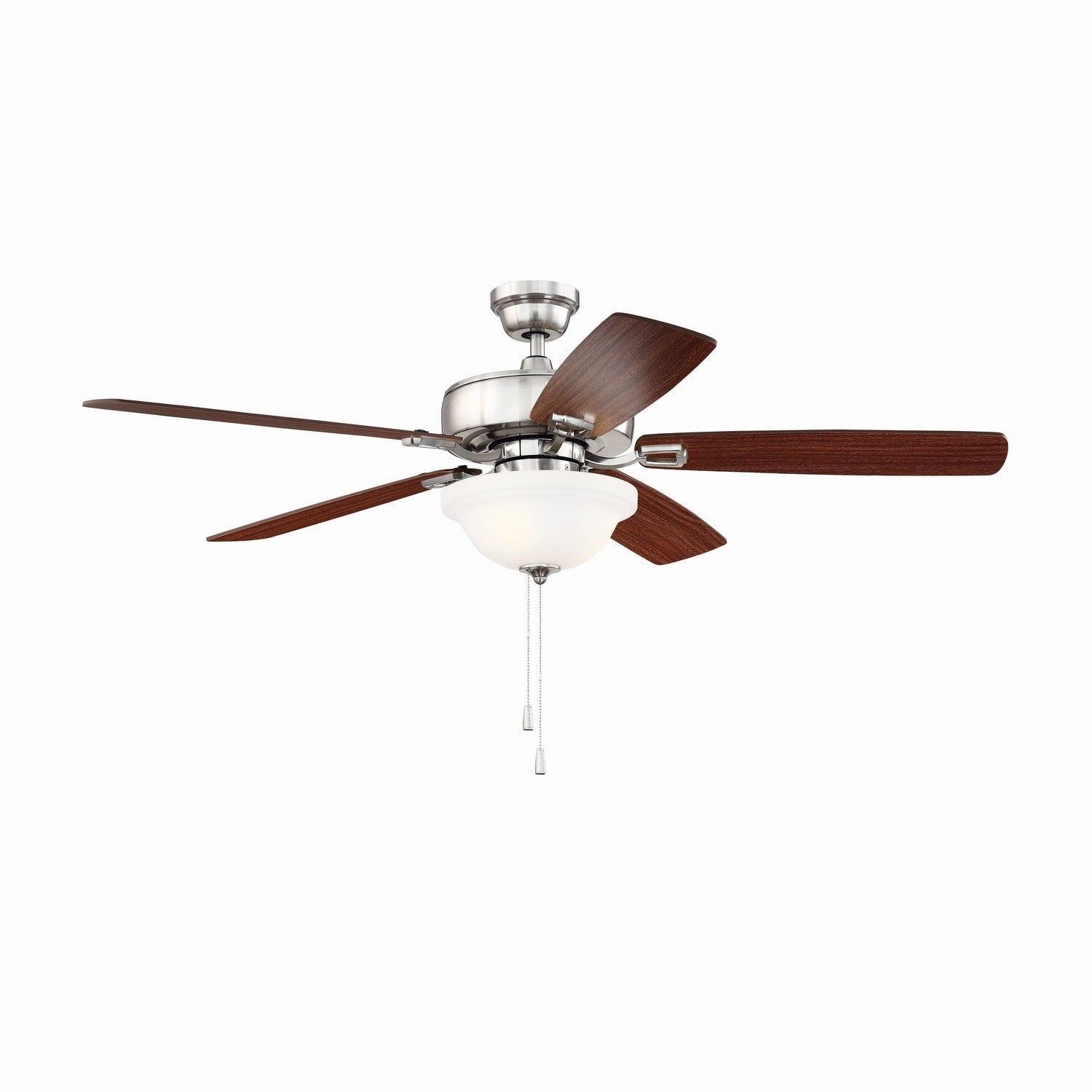 Craftmade - TCE52BNK5C1-C - 52" Ceiling Fan - Twist N Click 1 Light - Brushed Polished Nickel