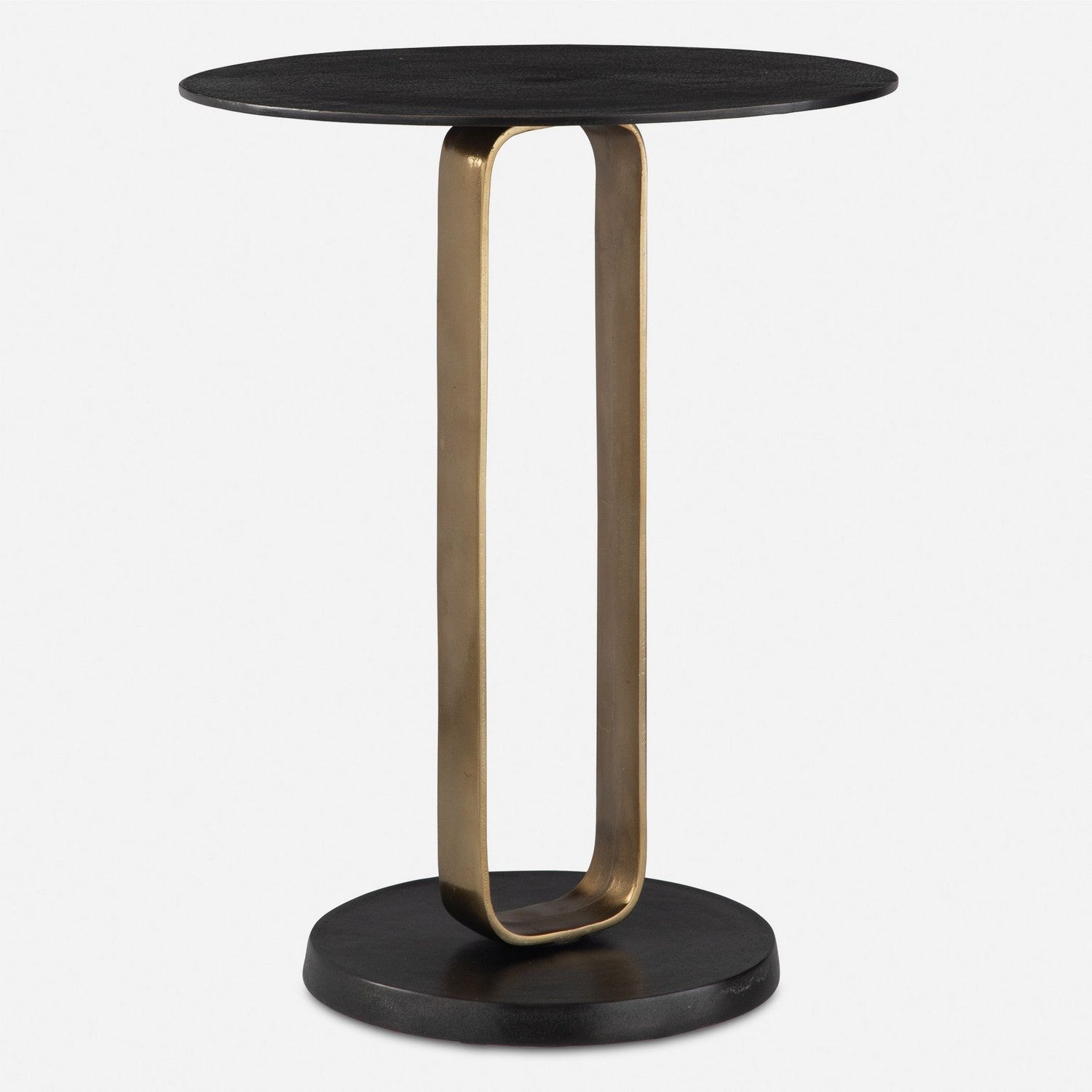 Uttermost - 50005 - Accent Table - Aperture - Brass