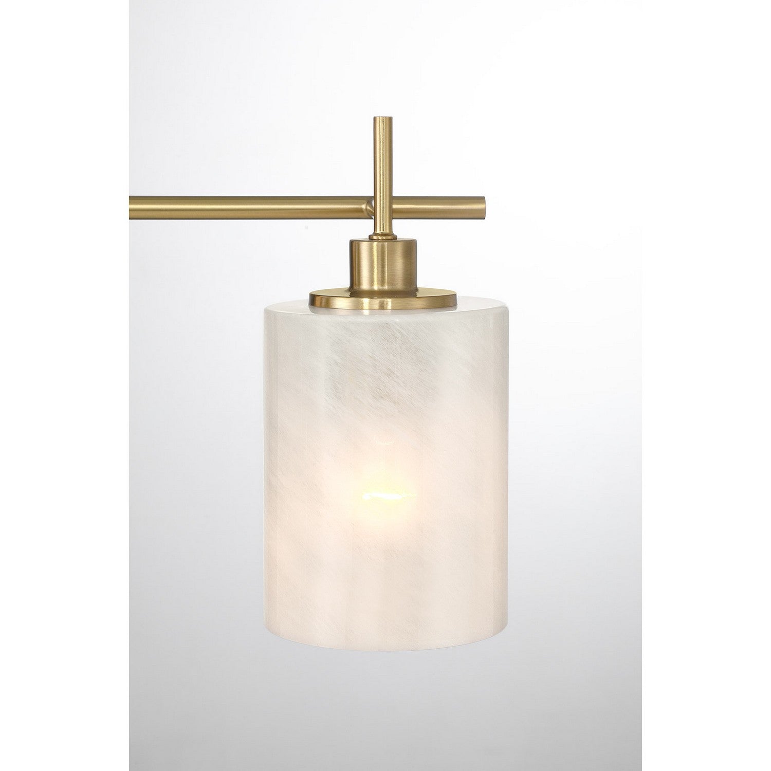 Meridian - M80084NB - Three Light Bathroom Vanity - Natural Brass