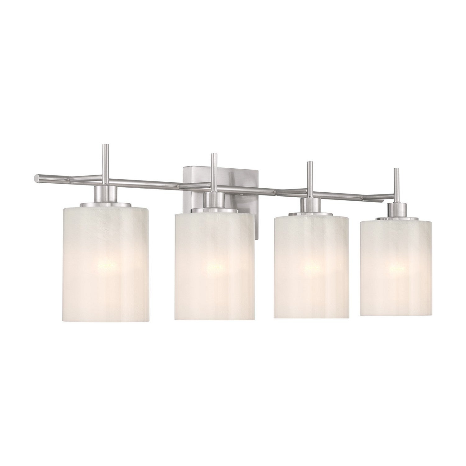 Meridian - M80085BN - Four Light Bathroom Vanity - Brushed Nickel