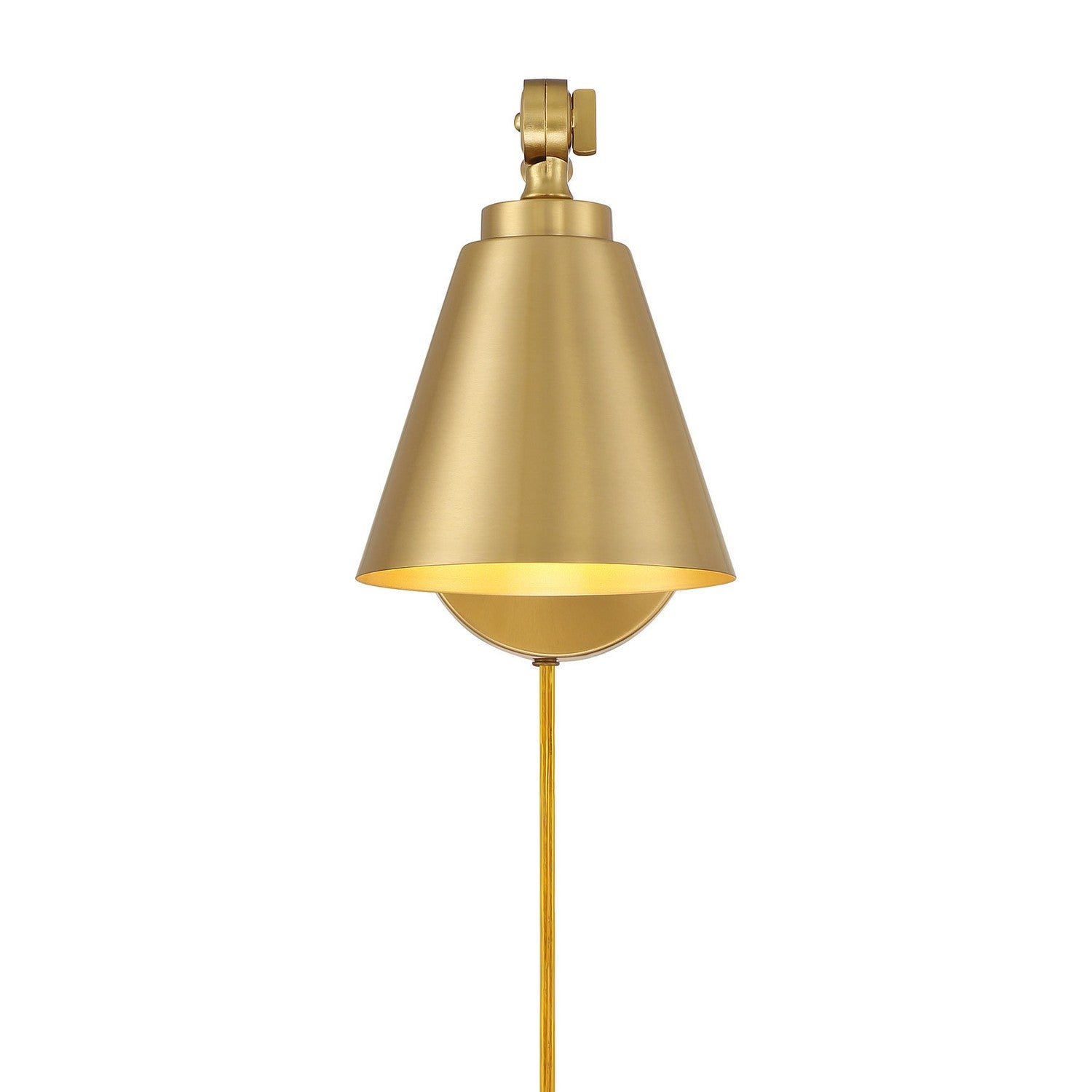 Meridian - M90108NB - One Light Wall Sconce (Set of 2) - Natural Brass