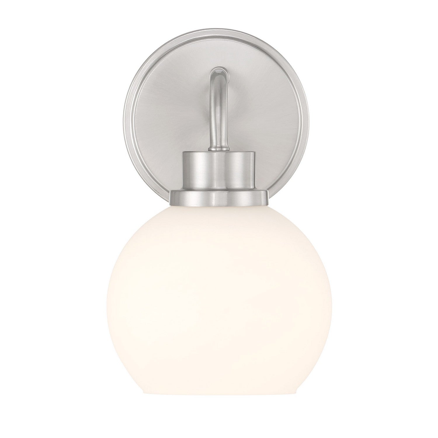Meridian - M90112BN - One Light Wall Sconce - Brushed Nickel