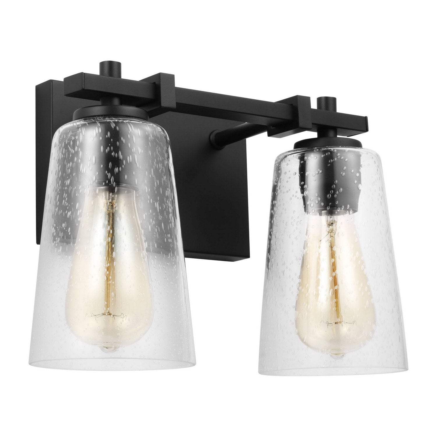 Visual Comfort Studio - VS24302MBK - Two Light Vanity - Mercer - Midnight Black