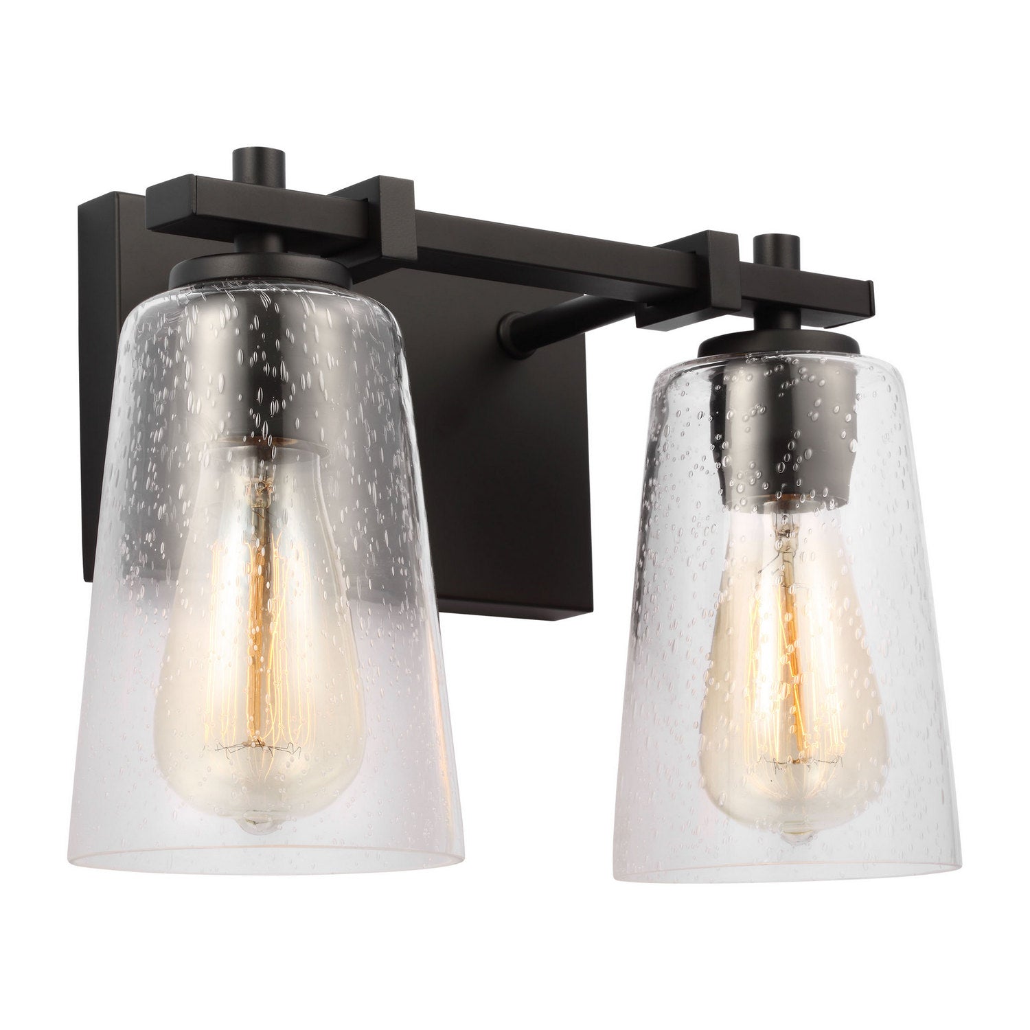Visual Comfort Studio - VS24302MBK - Two Light Vanity - Mercer - Midnight Black
