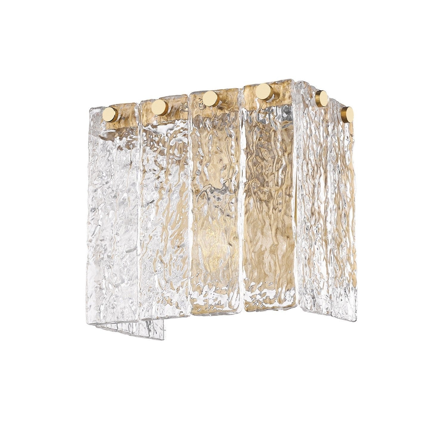 Z-Lite - 1943-1S-MGLD - One Light Wall Sconce - Glacier - Modern Gold