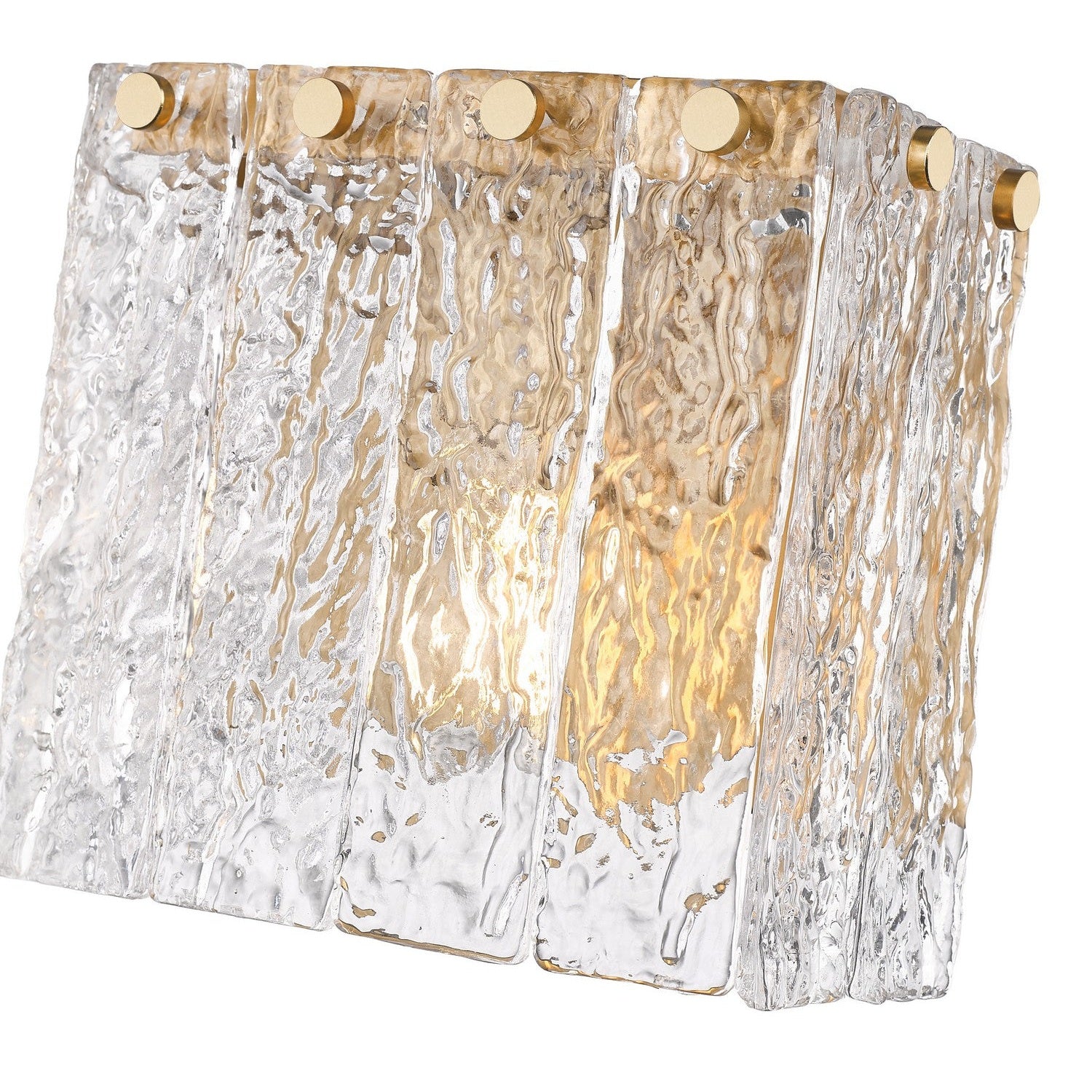 Z-Lite - 1943-1S-MGLD - One Light Wall Sconce - Glacier - Modern Gold