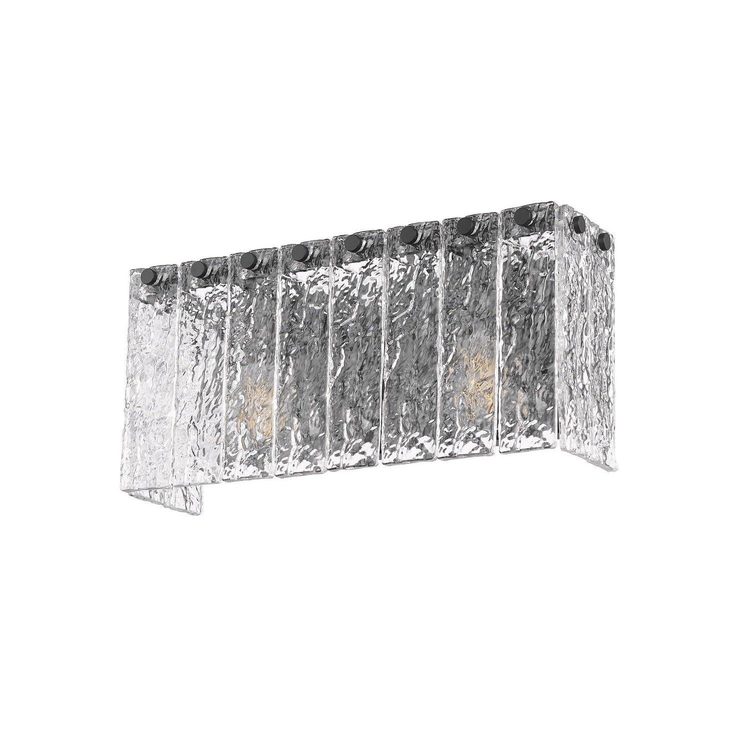 Z-Lite - 1943-2V-MB - Two Light Vanity - Glacier - Matte Black