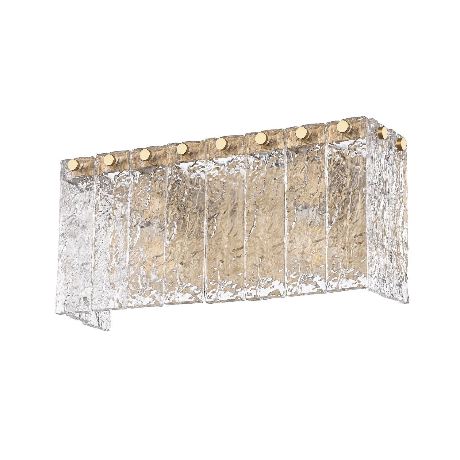 Z-Lite - 1943-2V-MGLD - Two Light Vanity - Glacier - Modern Gold