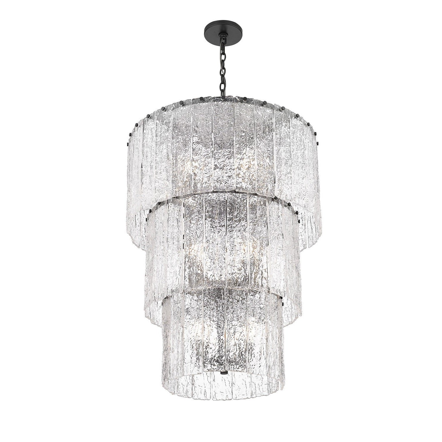 Z-Lite - 1943-36MB - 12 Light Chandelier - Glacier - Matte Black