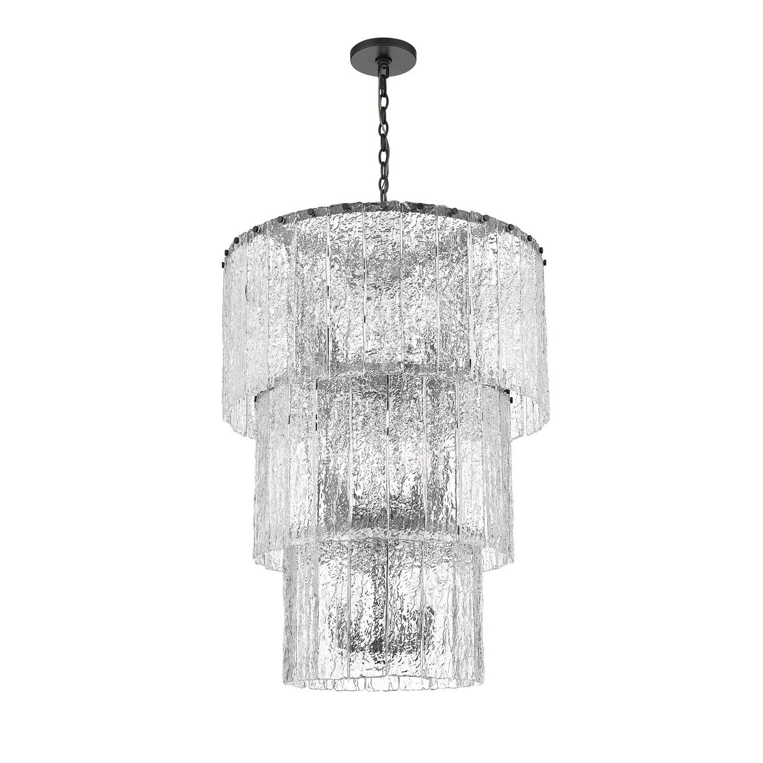 Z-Lite - 1943-36MB - 12 Light Chandelier - Glacier - Matte Black