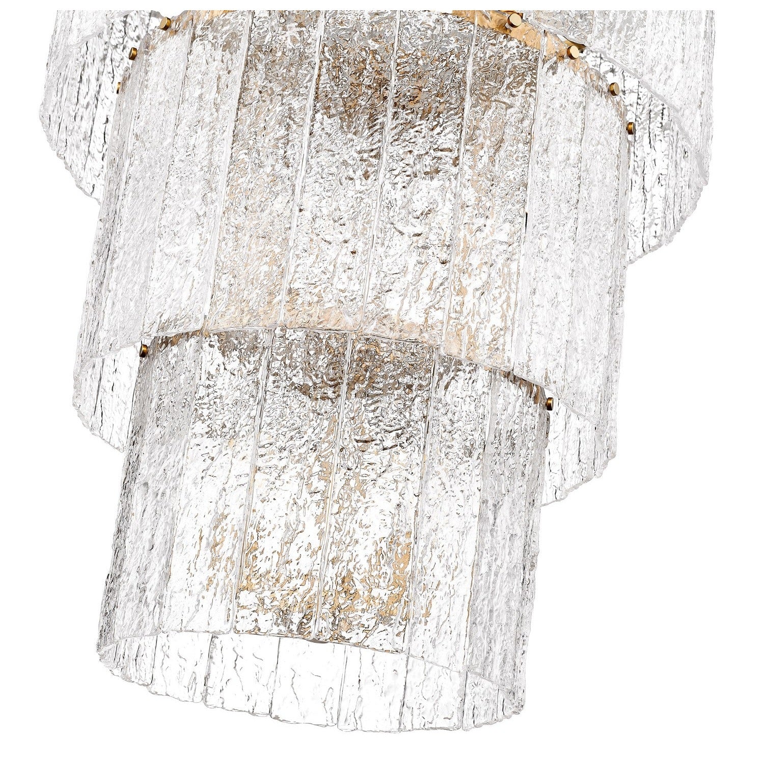 Z-Lite - 1943-36MGLD - 12 Light Chandelier - Glacier - Modern Gold