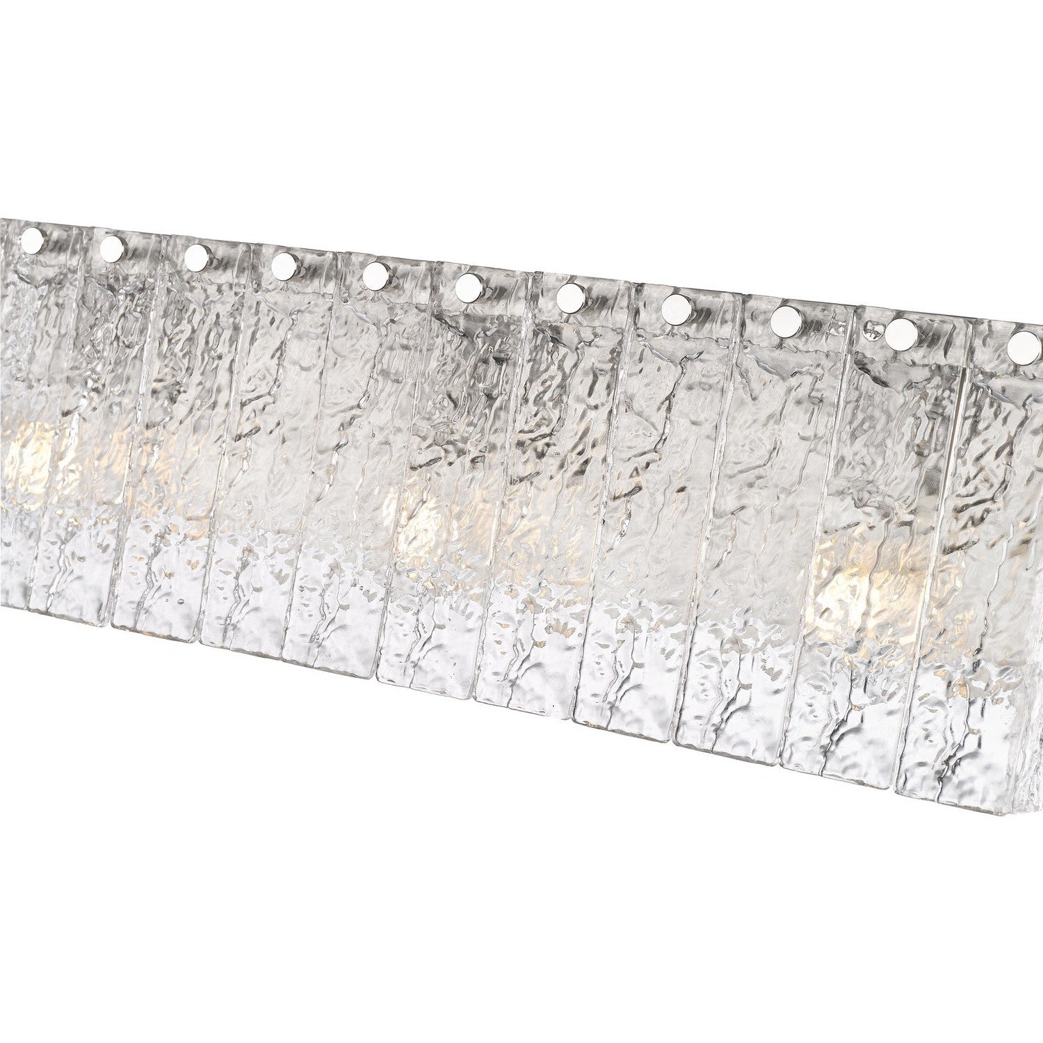 Z-Lite - 1943-3V-BN - Three Light Vanity - Glacier - Brushed Nickel