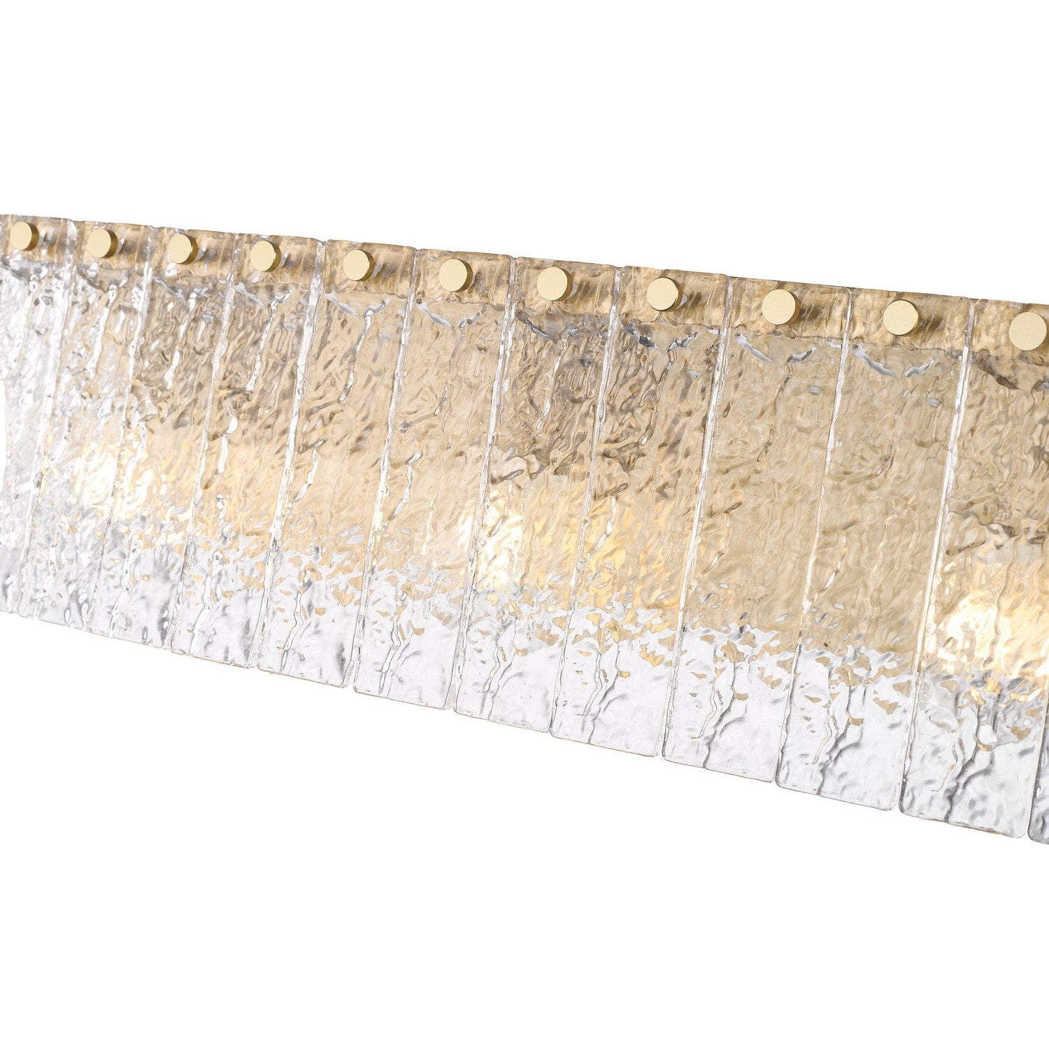 Z-Lite - 1943-3V-MGLD - Three Light Vanity - Glacier - Modern Gold