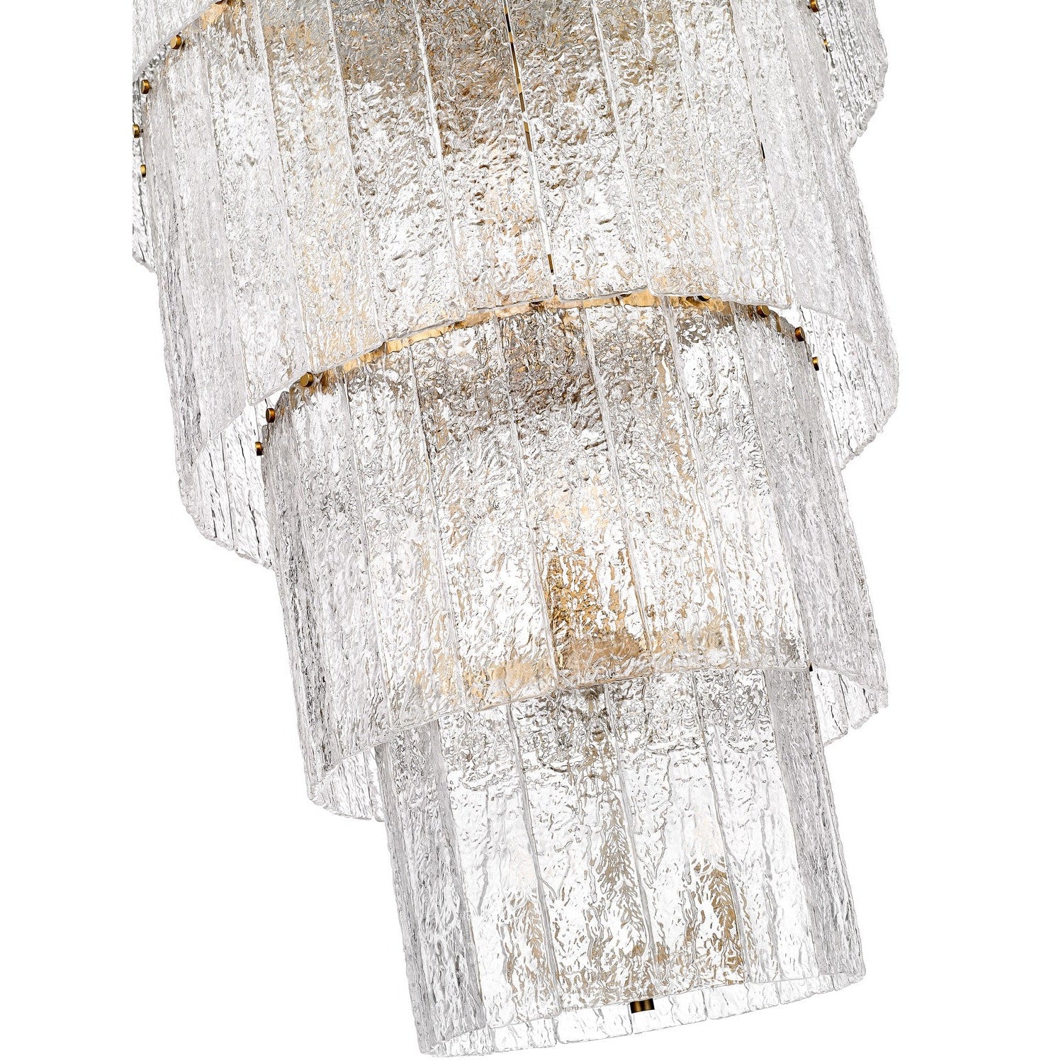 Z-Lite - 1943-48MGLD - 18 Light Chandelier - Glacier - Modern Gold