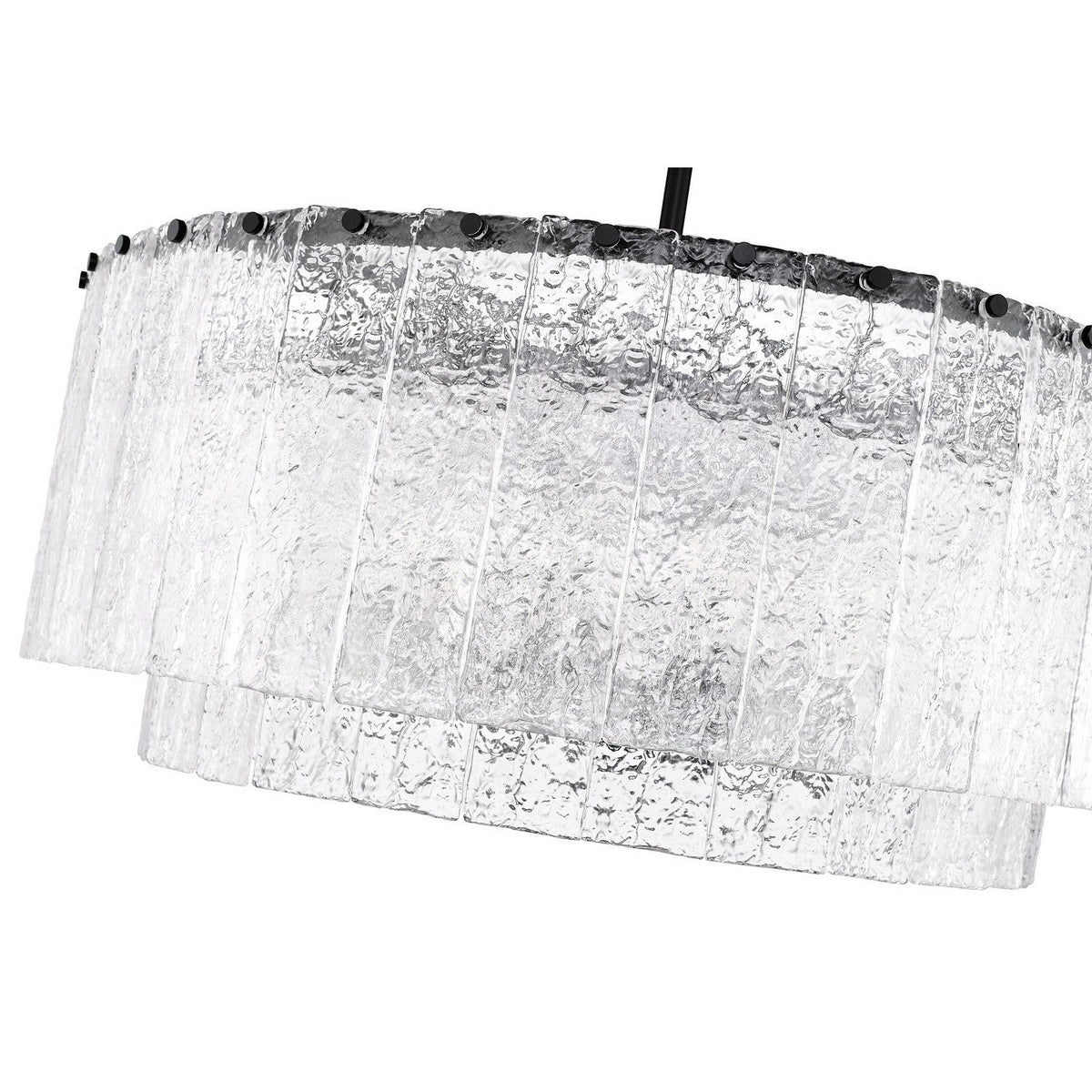 Z-Lite - 1943P32-2-MB - 12 Light Pendant - Glacier - Matte Black