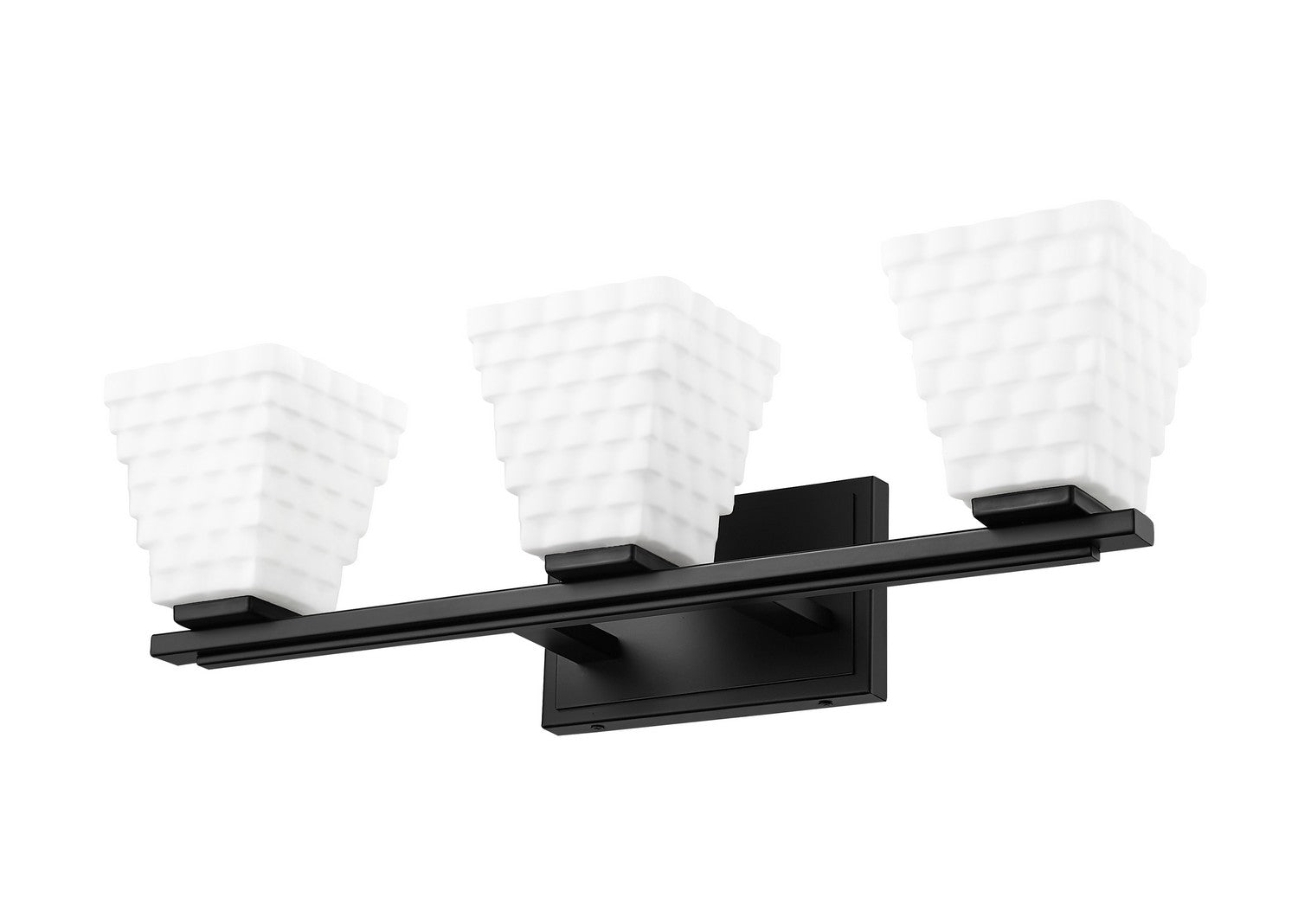 Z-Lite - 7514-3V-MB - Three Light Vanity - Annalise - Matte Black