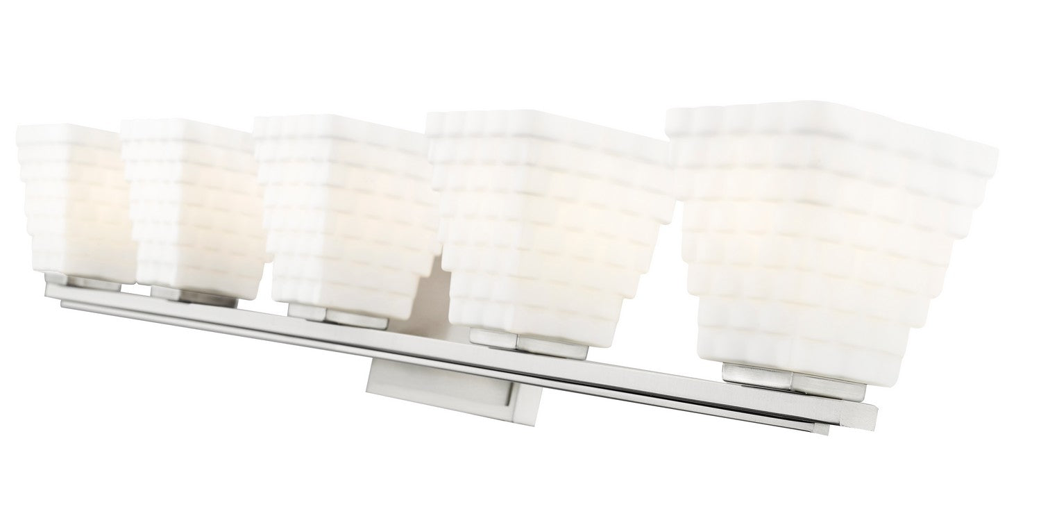 Z-Lite - 7514-5V-BN - Five Light Vanity - Annalise - Brushed Nickel