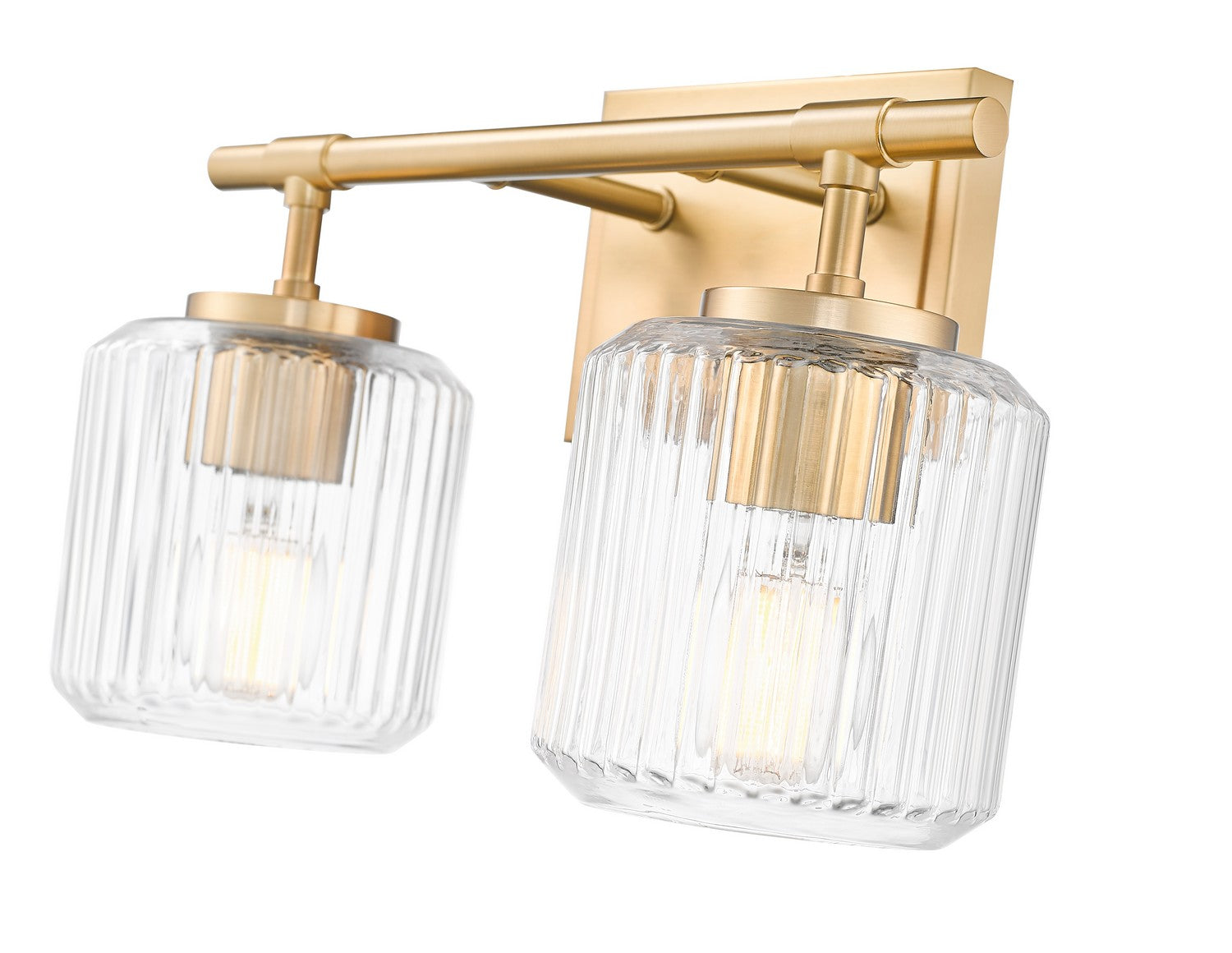 Z-Lite - 7515-2V-MGLD - Two Light Vanity - Landon - Modern Gold