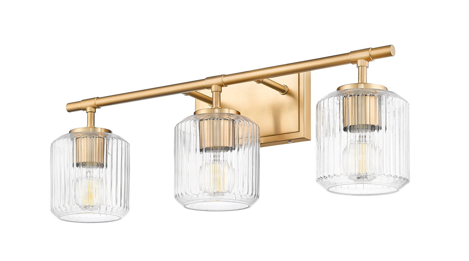 Z-Lite - 7515-3V-MGLD - Three Light Vanity - Landon - Modern Gold