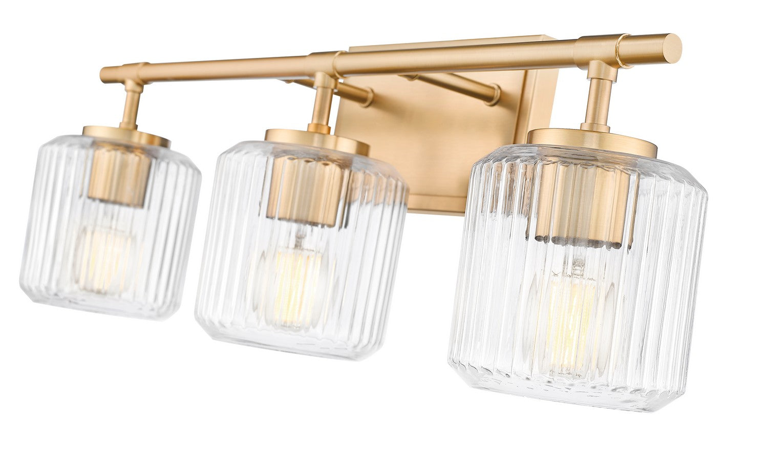 Z-Lite - 7515-3V-MGLD - Three Light Vanity - Landon - Modern Gold