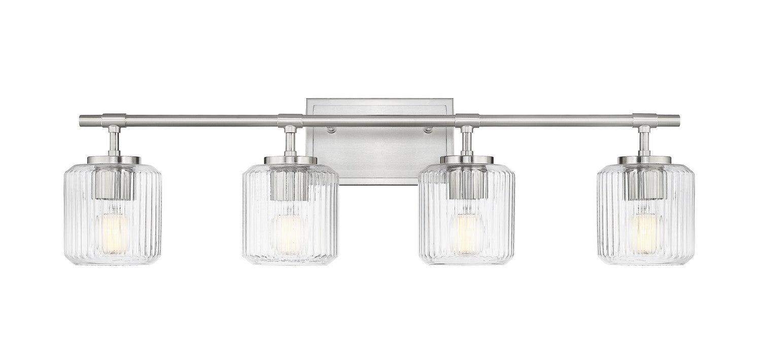 Z-Lite - 7515-4V-BN - Four Light Vanity - Landon - Brushed Nickel