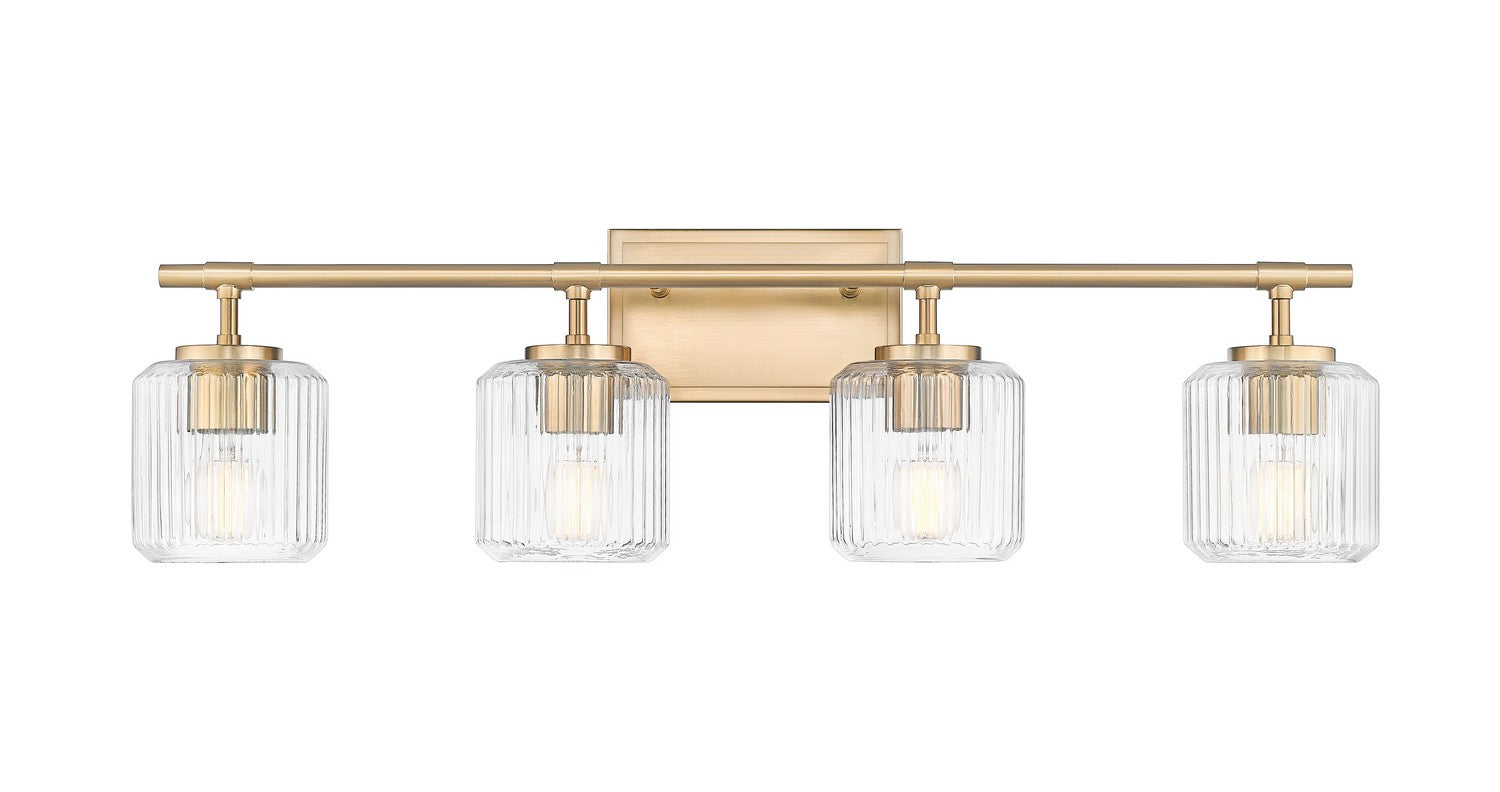 Z-Lite - 7515-4V-MGLD - Four Light Vanity - Landon - Modern Gold